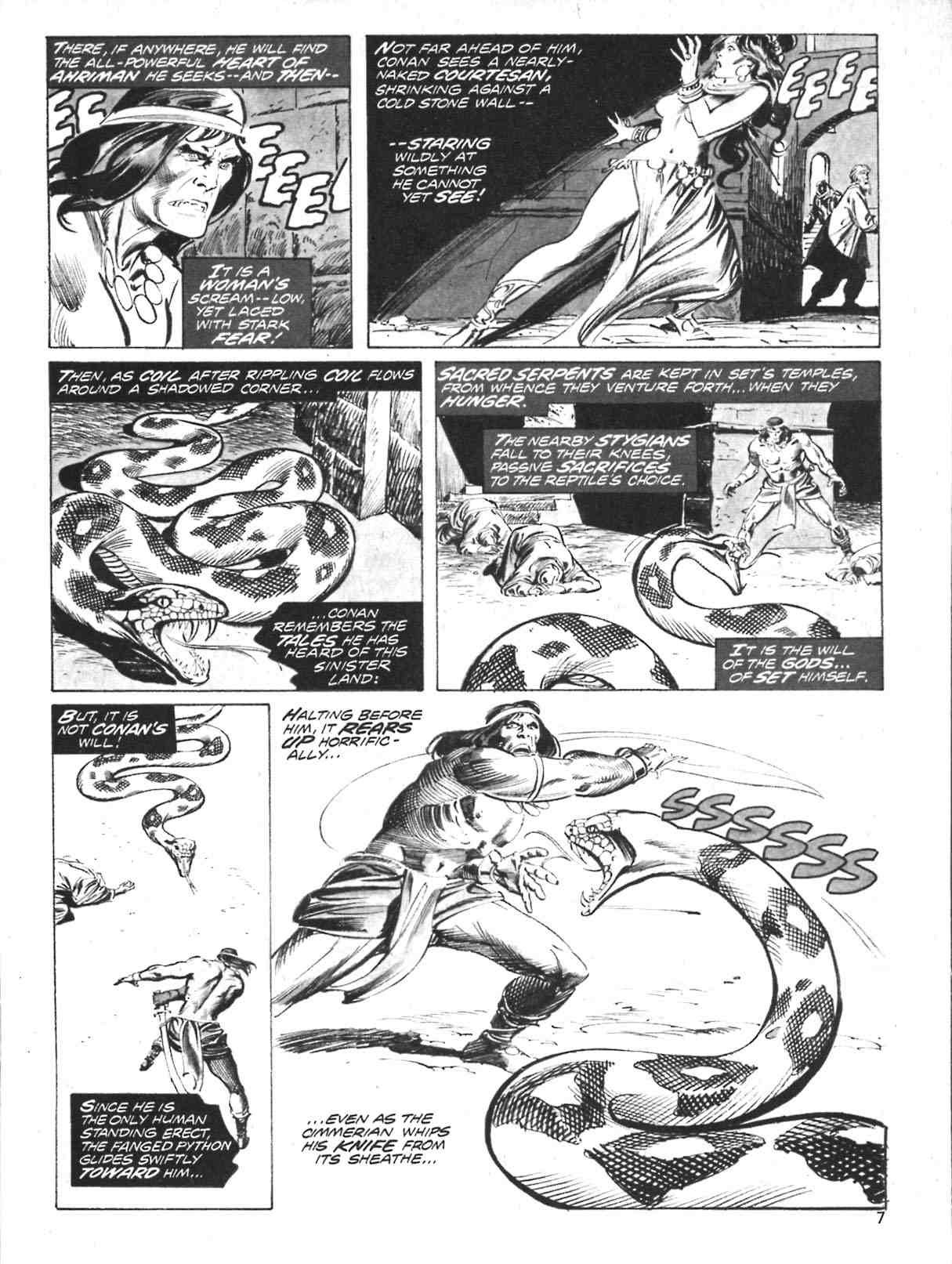 Read online The Savage Sword Of Conan comic -  Issue #10 - 7