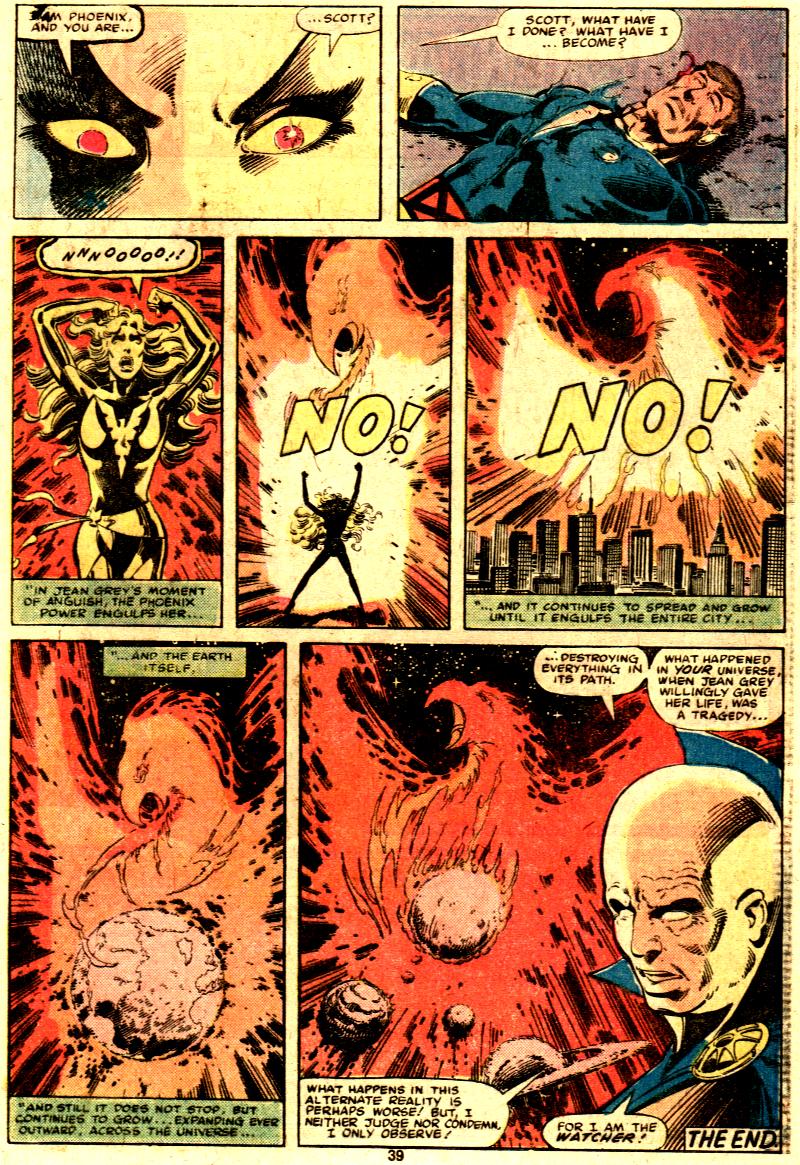 Read online What If? (1977) comic -  Issue #27 - Phoenix had not died - 35