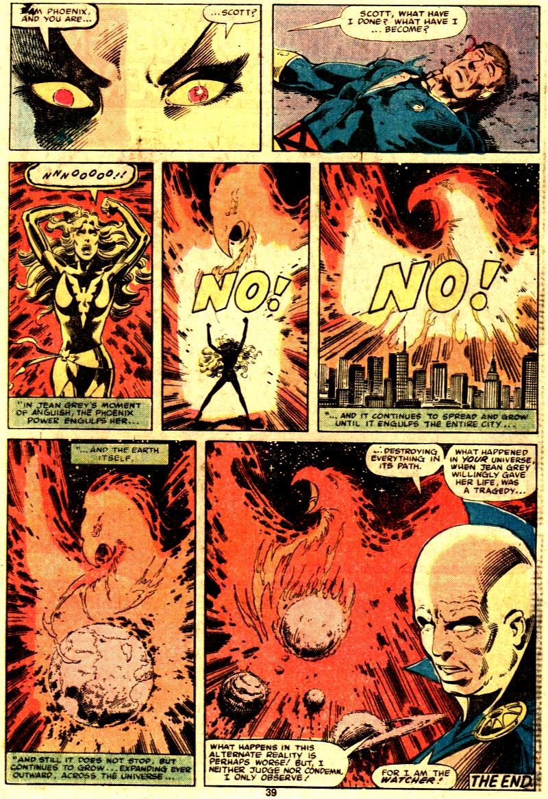 Read online What If? (1977) comic -  Issue #27 - Phoenix had not died - 35