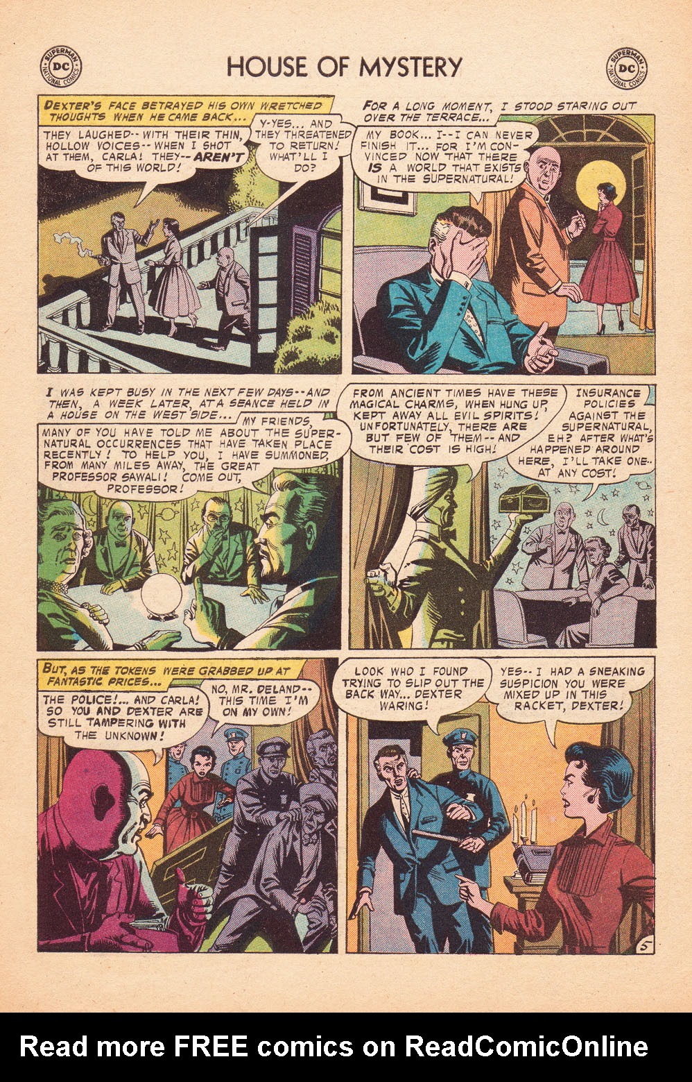 Read online House of Mystery (1951) comic -  Issue #68 - 7