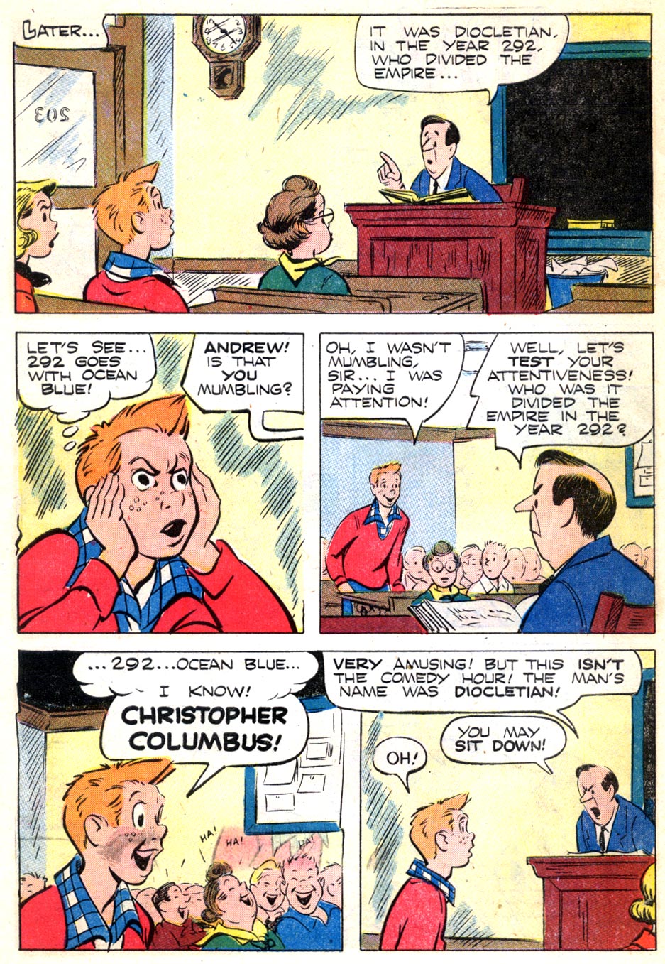 Read online Four Color Comics comic -  Issue #515 - 30