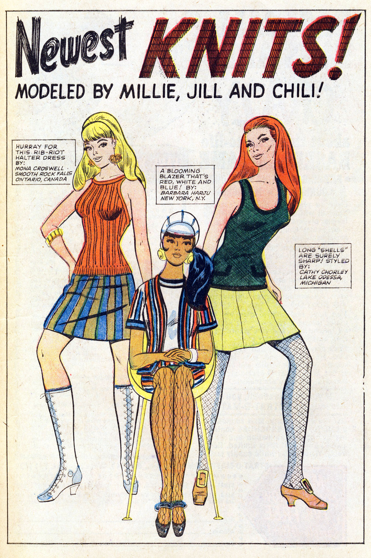 Read online Millie the Model comic -  Issue #153 - 7