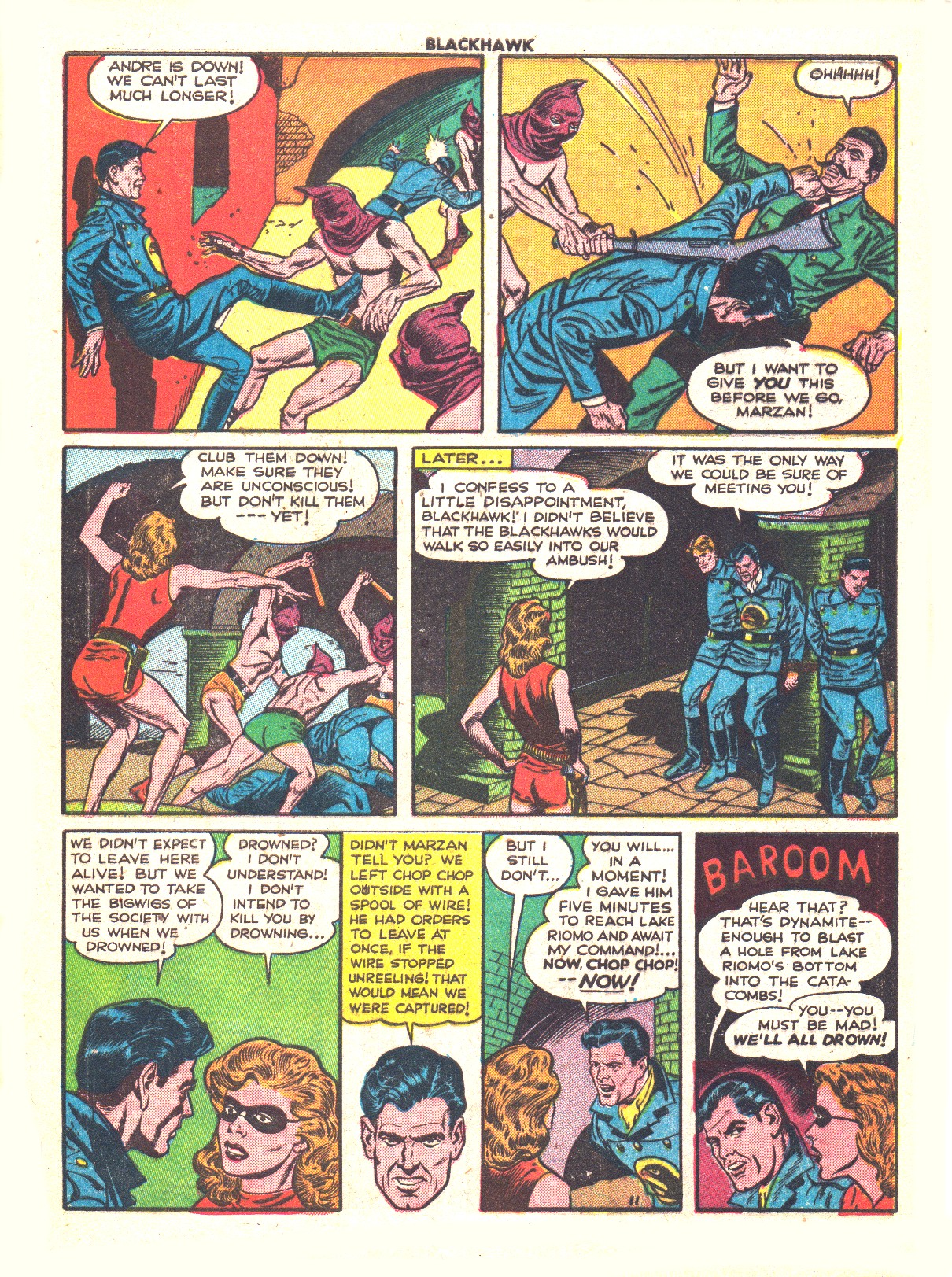Read online Blackhawk (1957) comic -  Issue #43 - 13