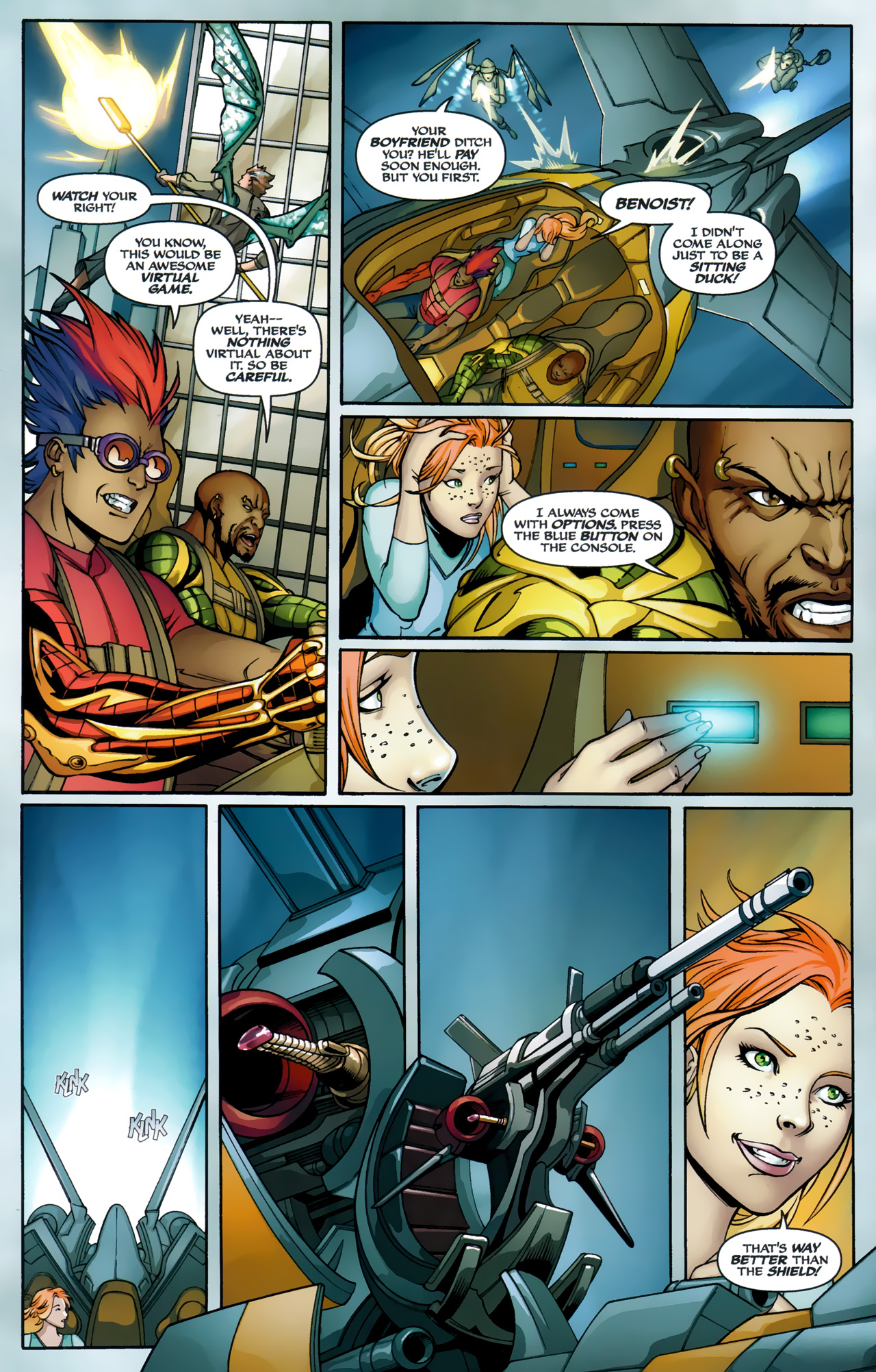 Read online Michael Turner's Soulfire (2009) comic -  Issue #8 - 18