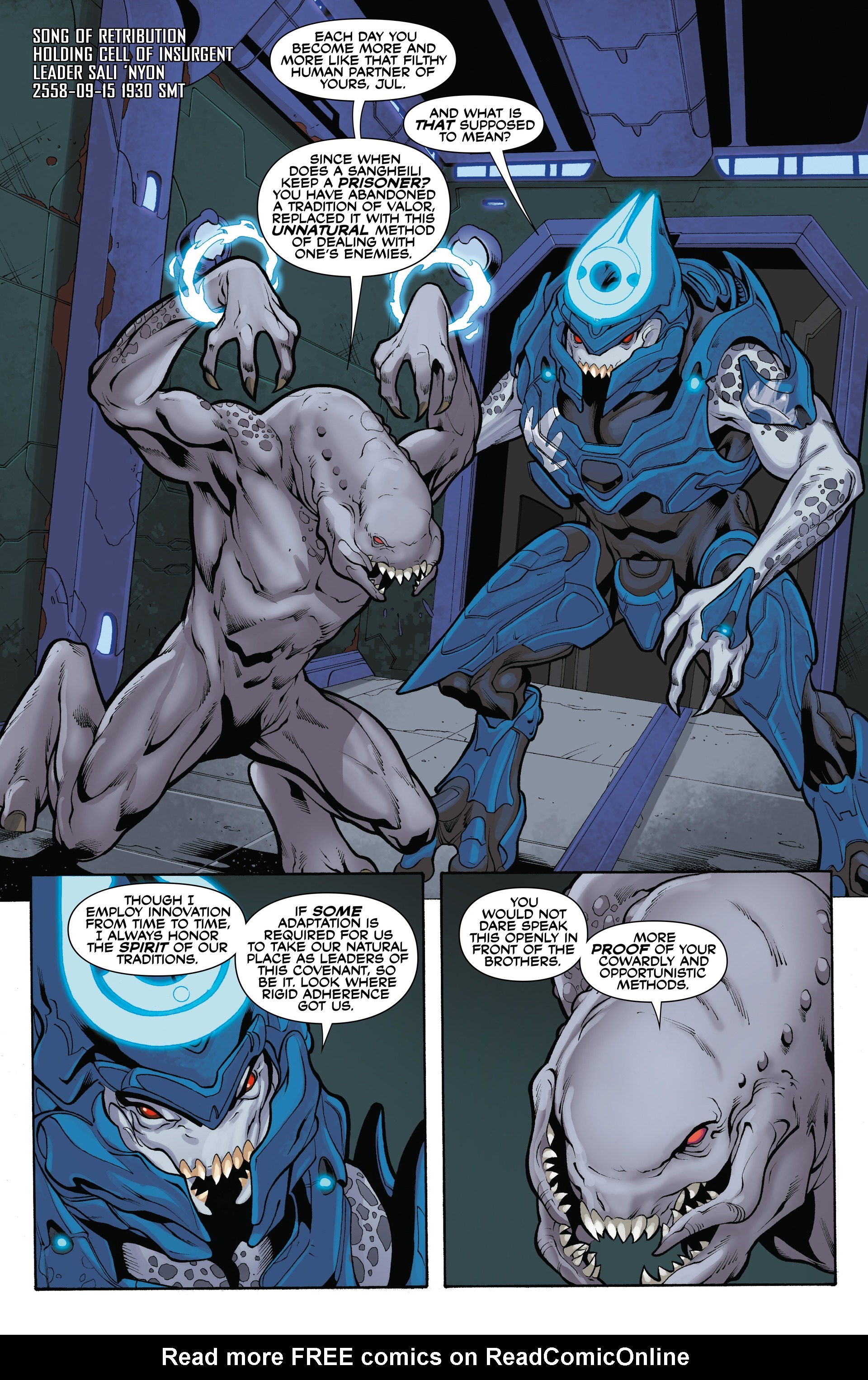 Read online Halo: Initiation and Escalation comic -  Issue # TPB (Part 6) - 22