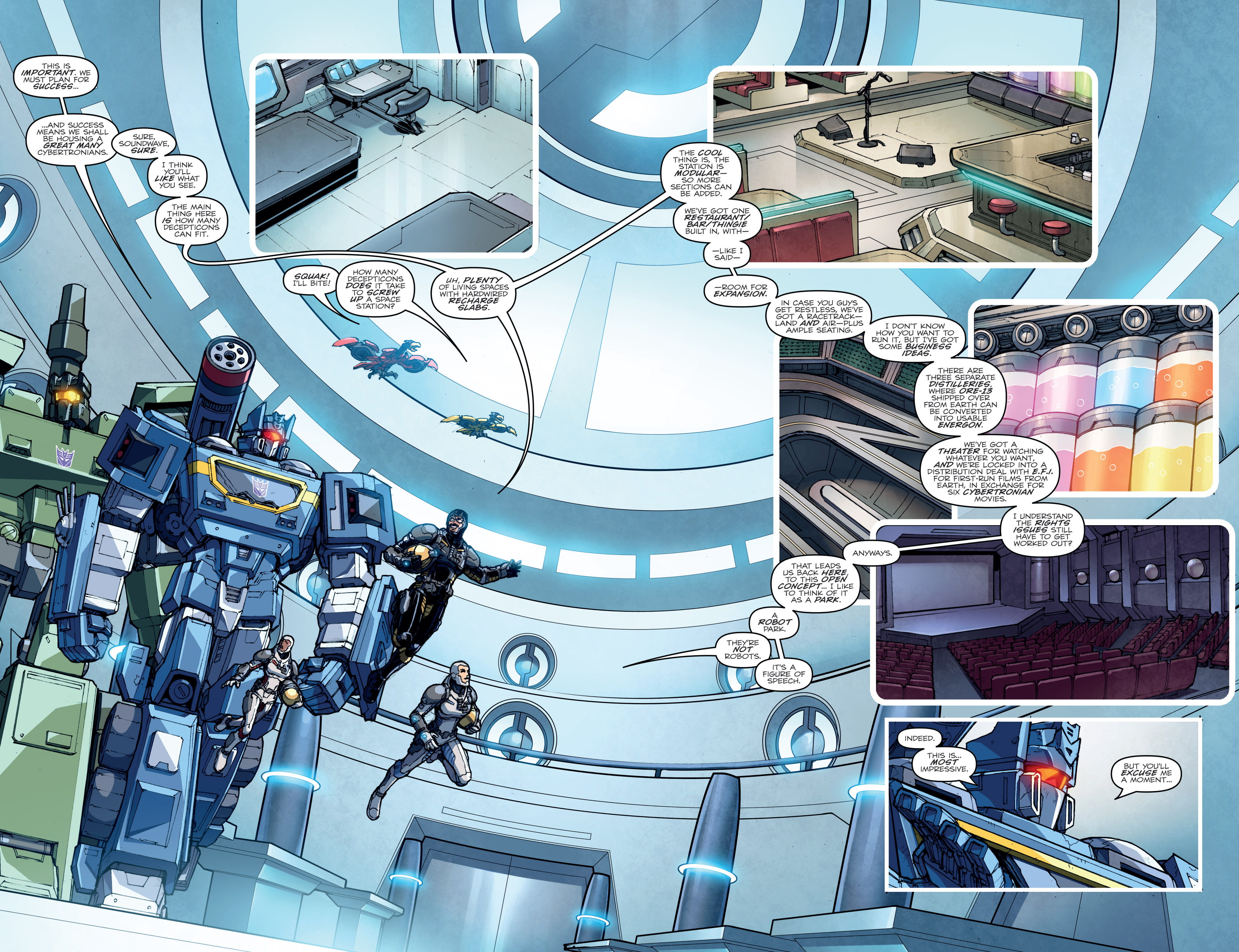 Read online The Transformers (2014) comic -  Issue #43 - 12