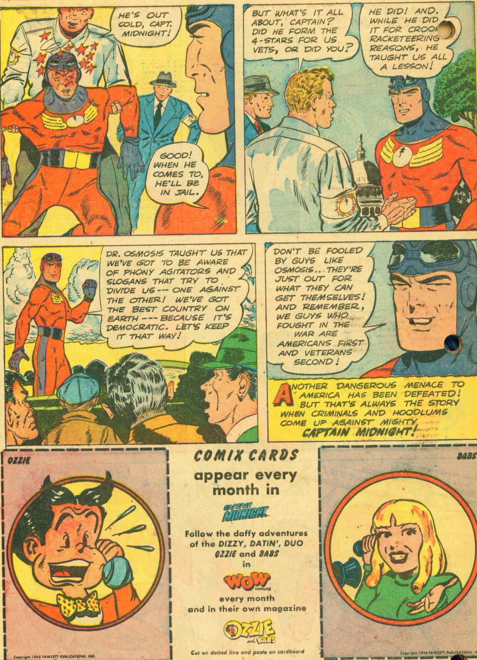 Read online Captain Midnight (1942) comic -  Issue #64 - 31