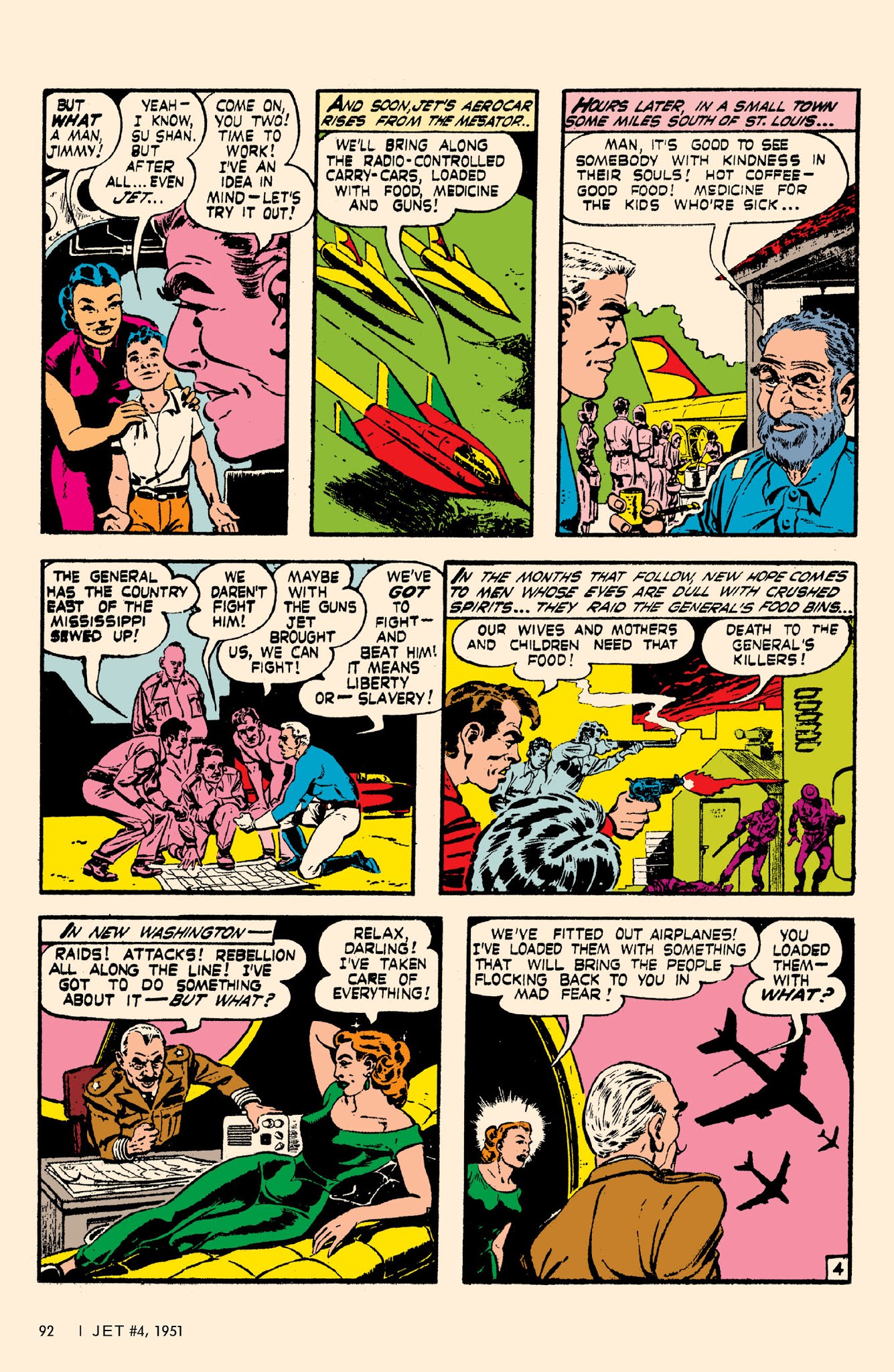 Read online Bob Powell's Complete Jet Powers comic -  Issue # TPB (Part 1) - 96