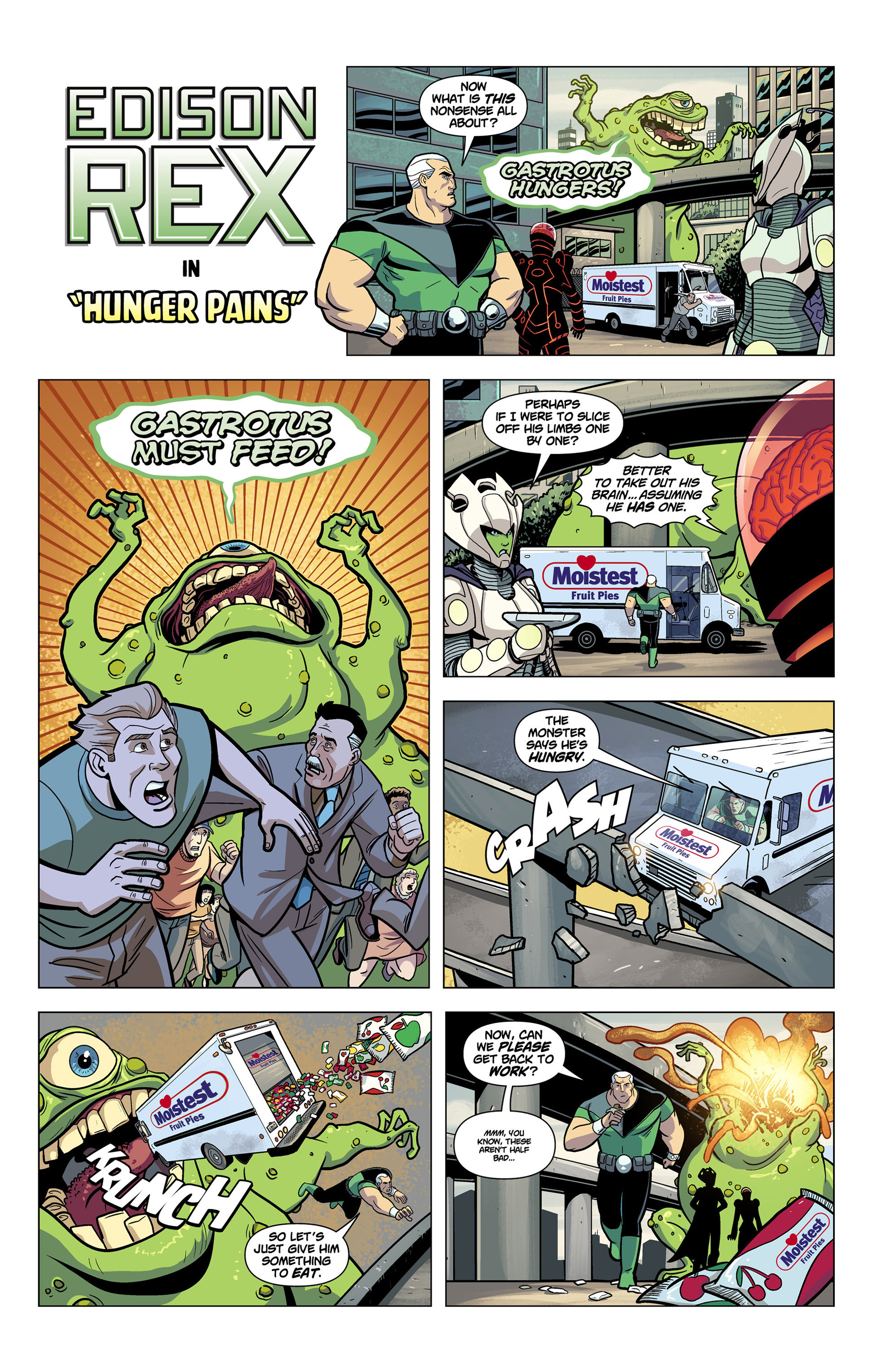 Read Online Edison Rex Comic Issue 4