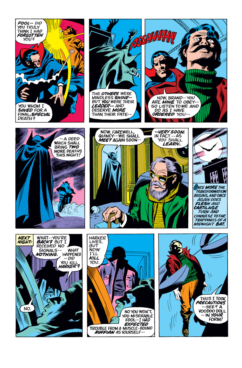 Read online Tomb of Dracula (1972) comic -  Issue #11 - 19