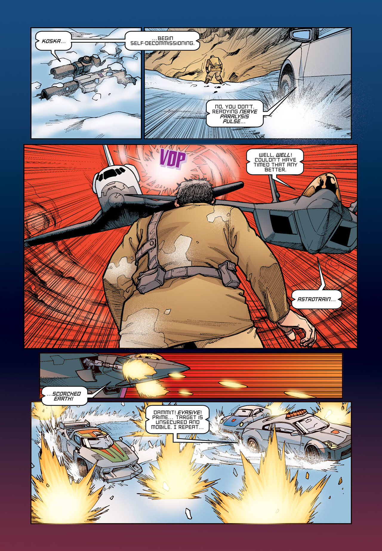 Read online The Transformers: Escalation comic -  Issue #4 - 13