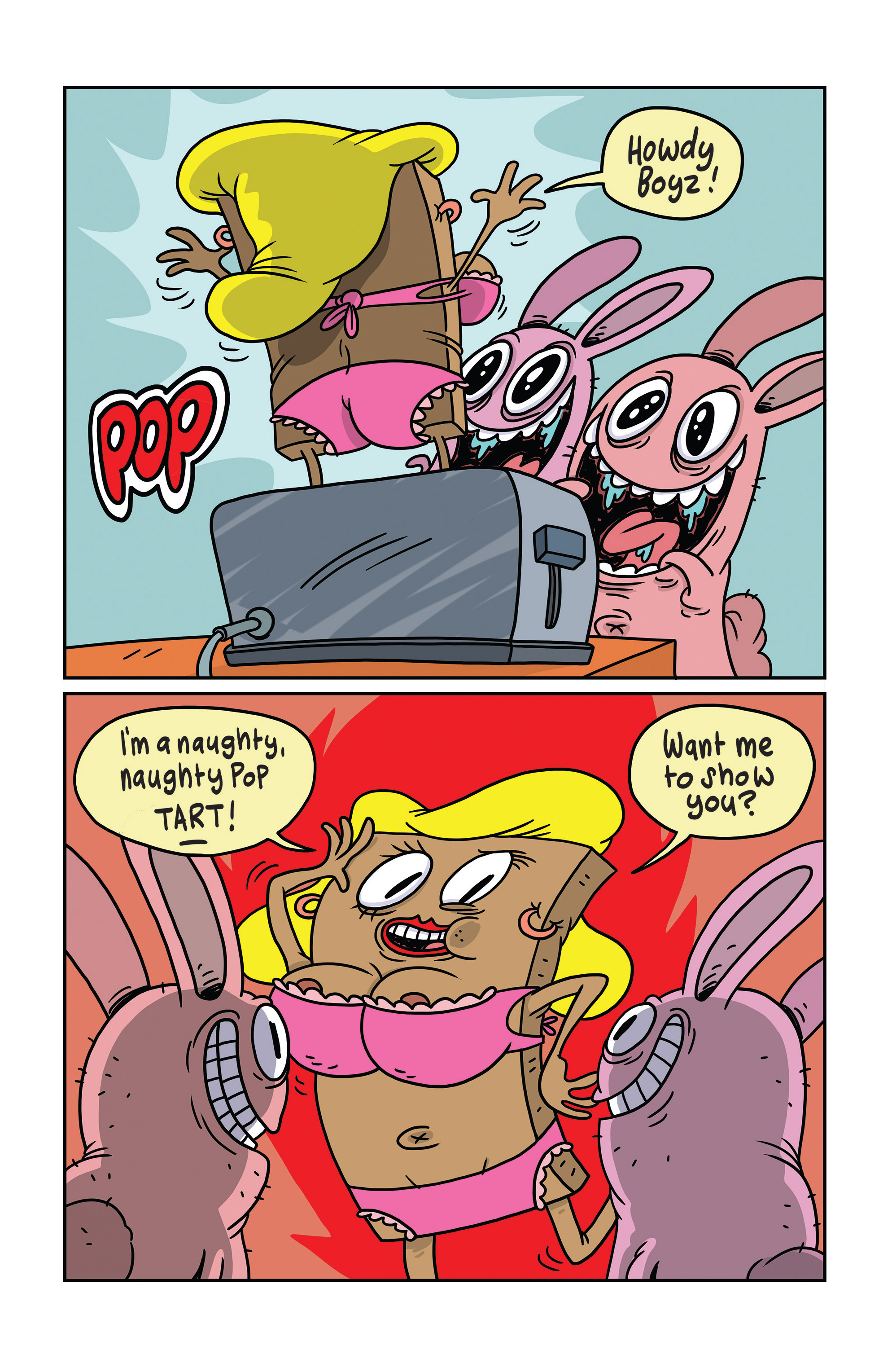 Read online Itty Bitty Bunnies in Rainbow Pixie Candy Land: Pop Tarts comic -  Issue # Full - 7