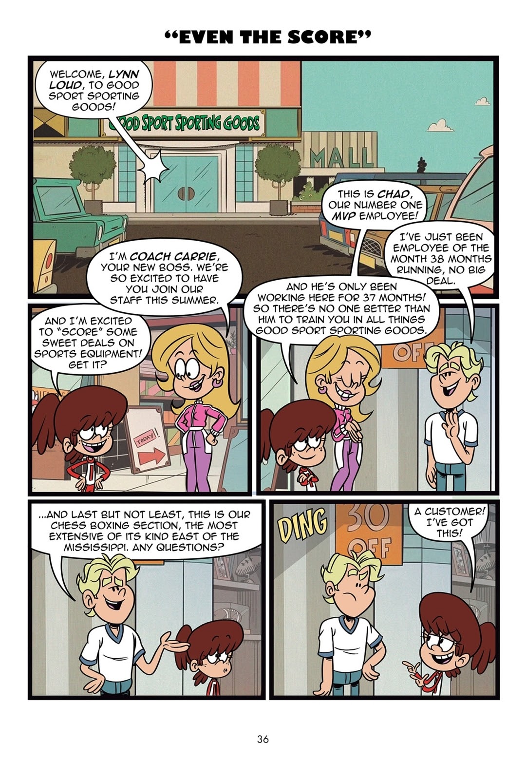 Read online The Loud House Summer Special comic -  Issue # Full - 37