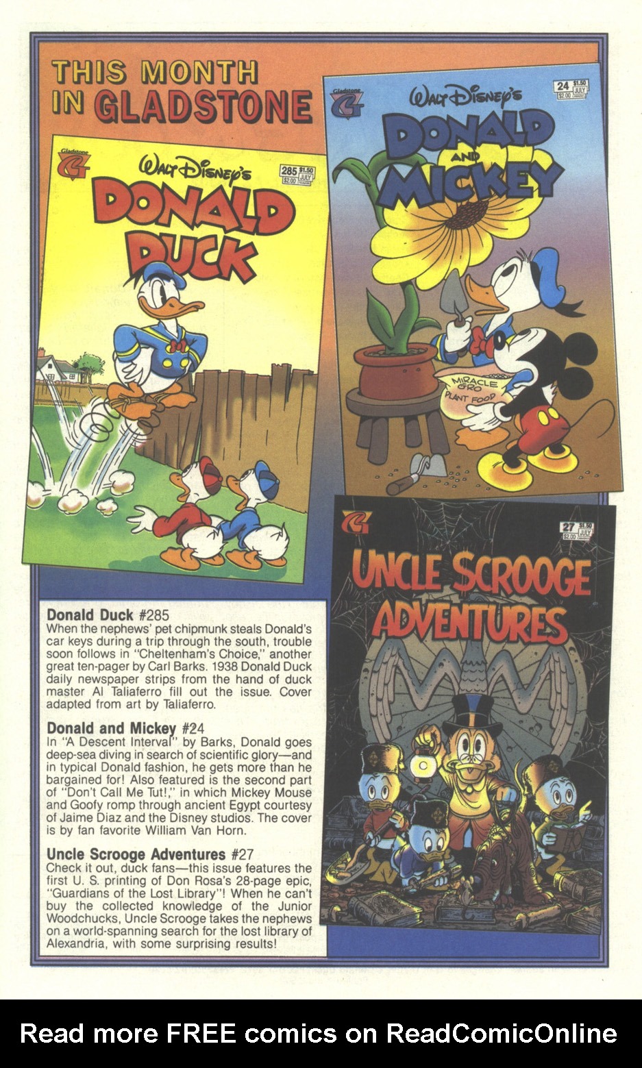 Read online Walt Disney's Donald Duck (1986) comic -  Issue #285 - 32