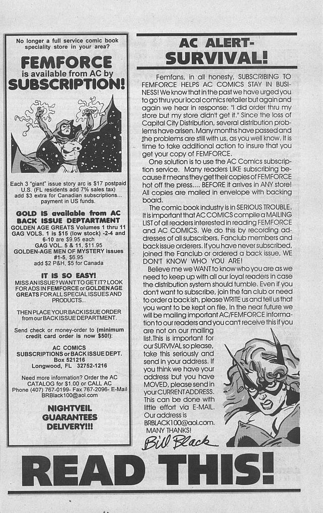 Read online Femforce comic -  Issue #104 - 30