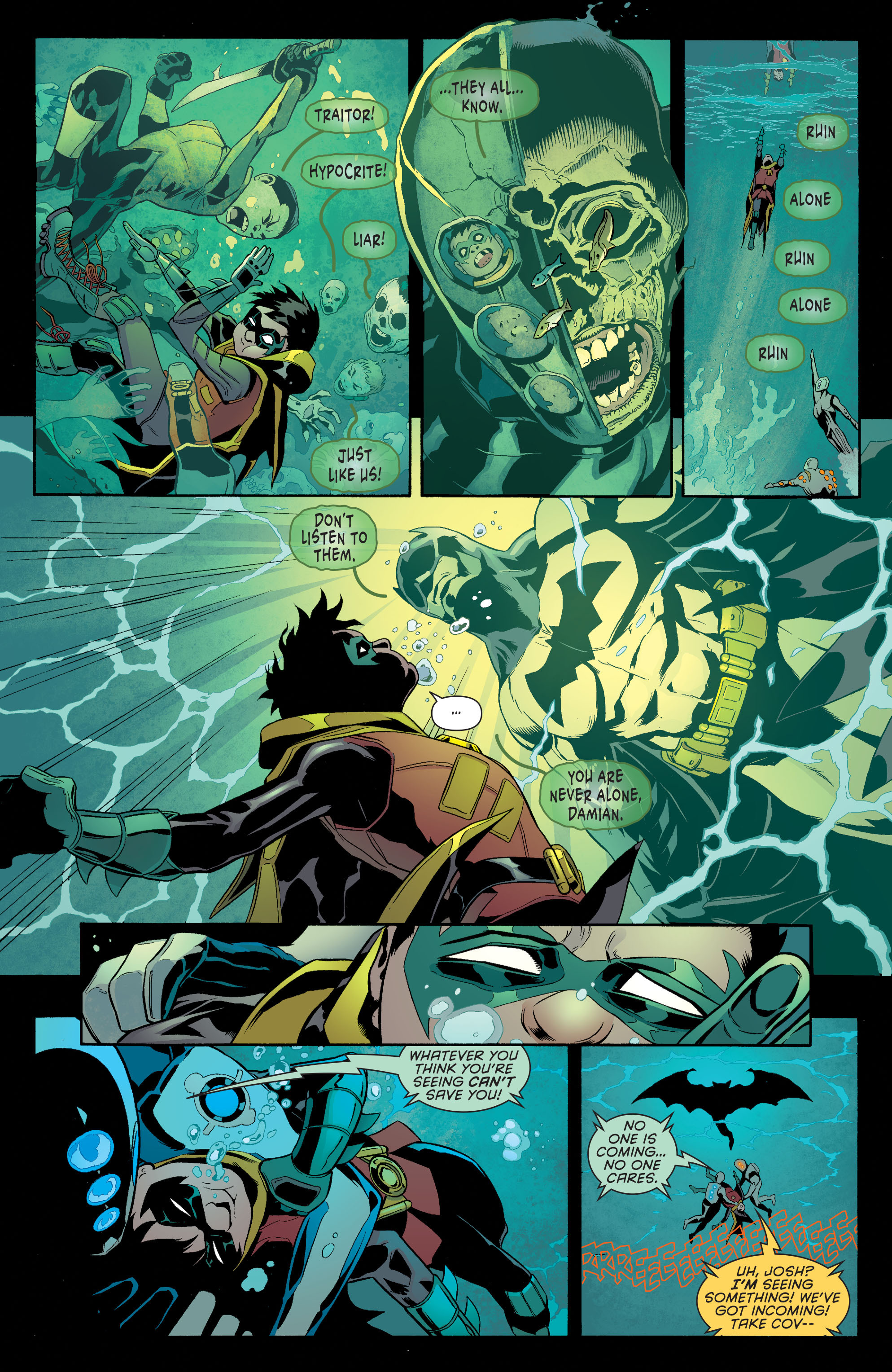 Read online Robin: Son of Batman comic -  Issue #9 - 16