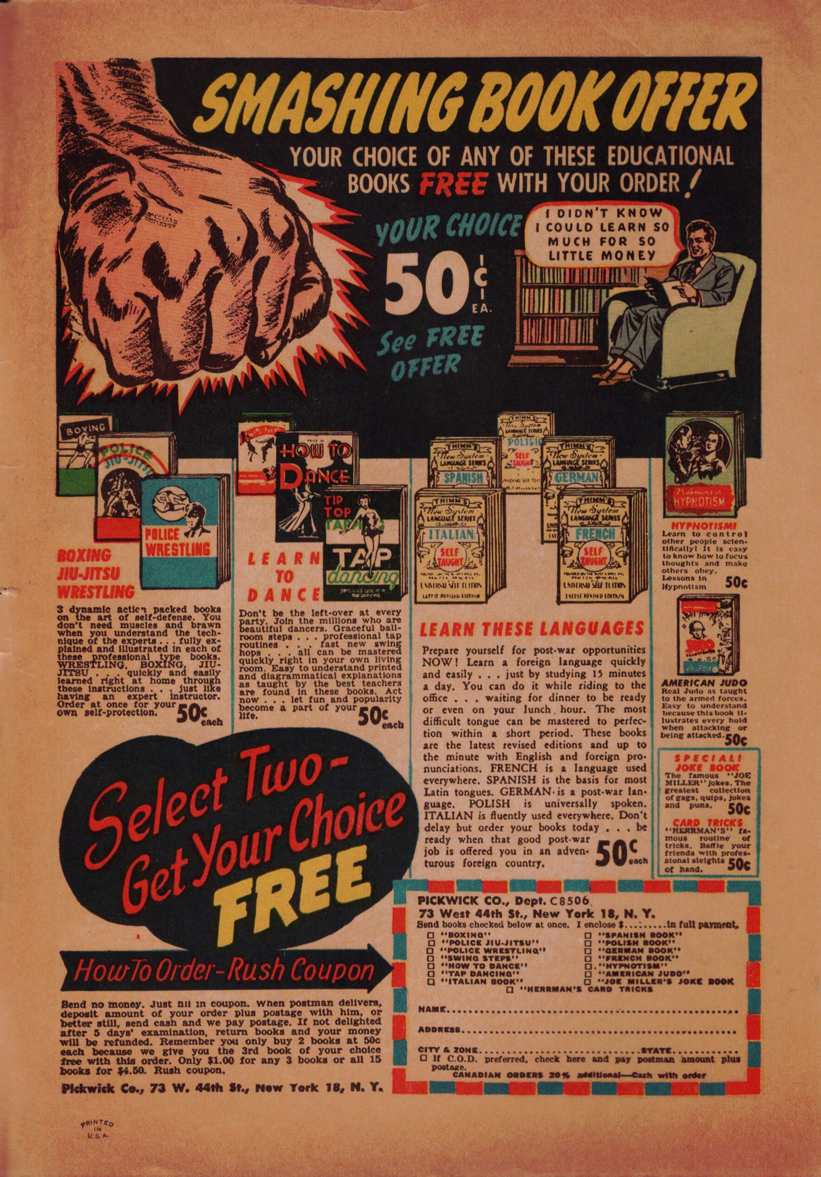 Read online Captain Midnight (1942) comic -  Issue #41 - 51
