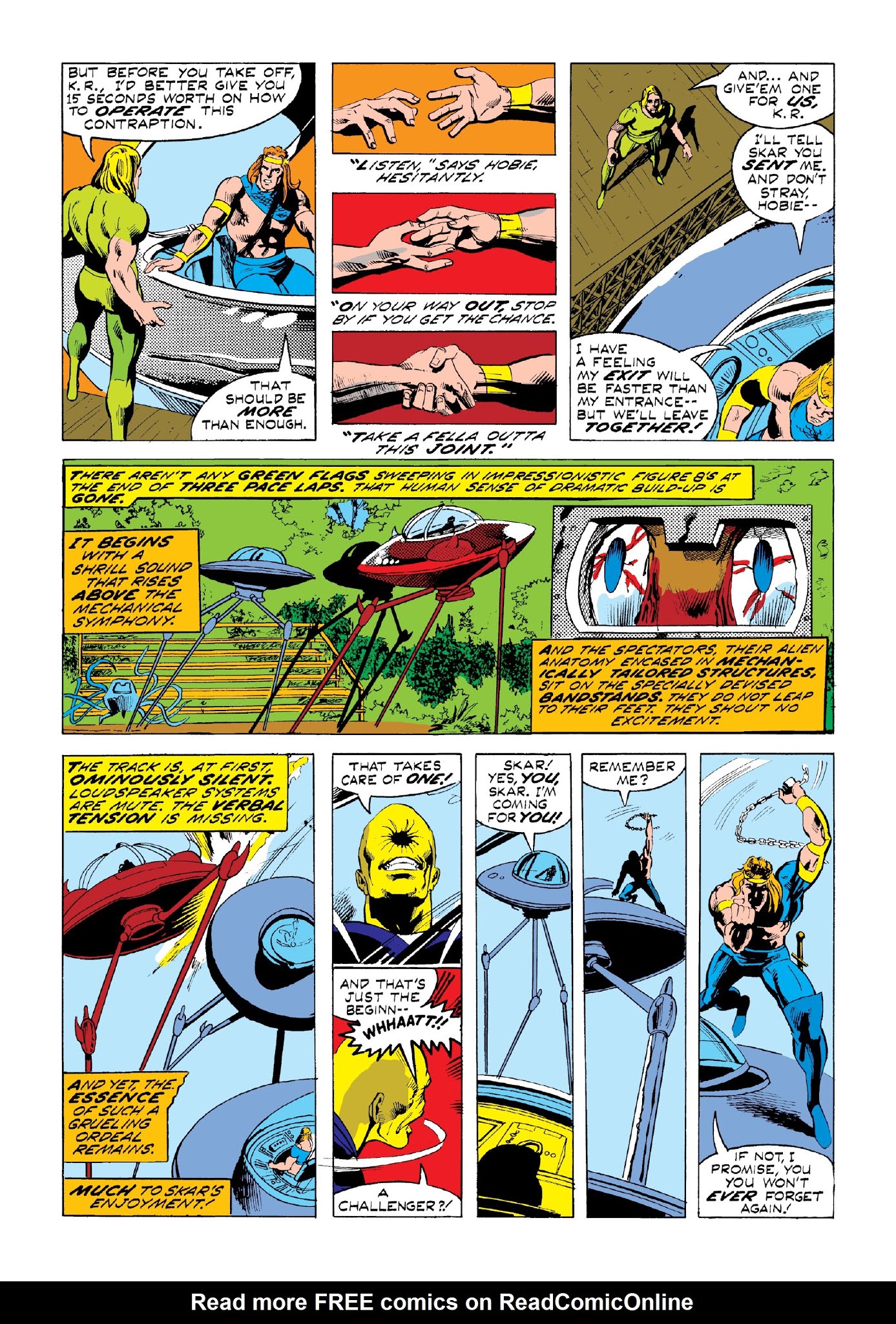 Read online Marvel Masterworks: Killraven comic -  Issue # TPB 1 (Part 2) - 52