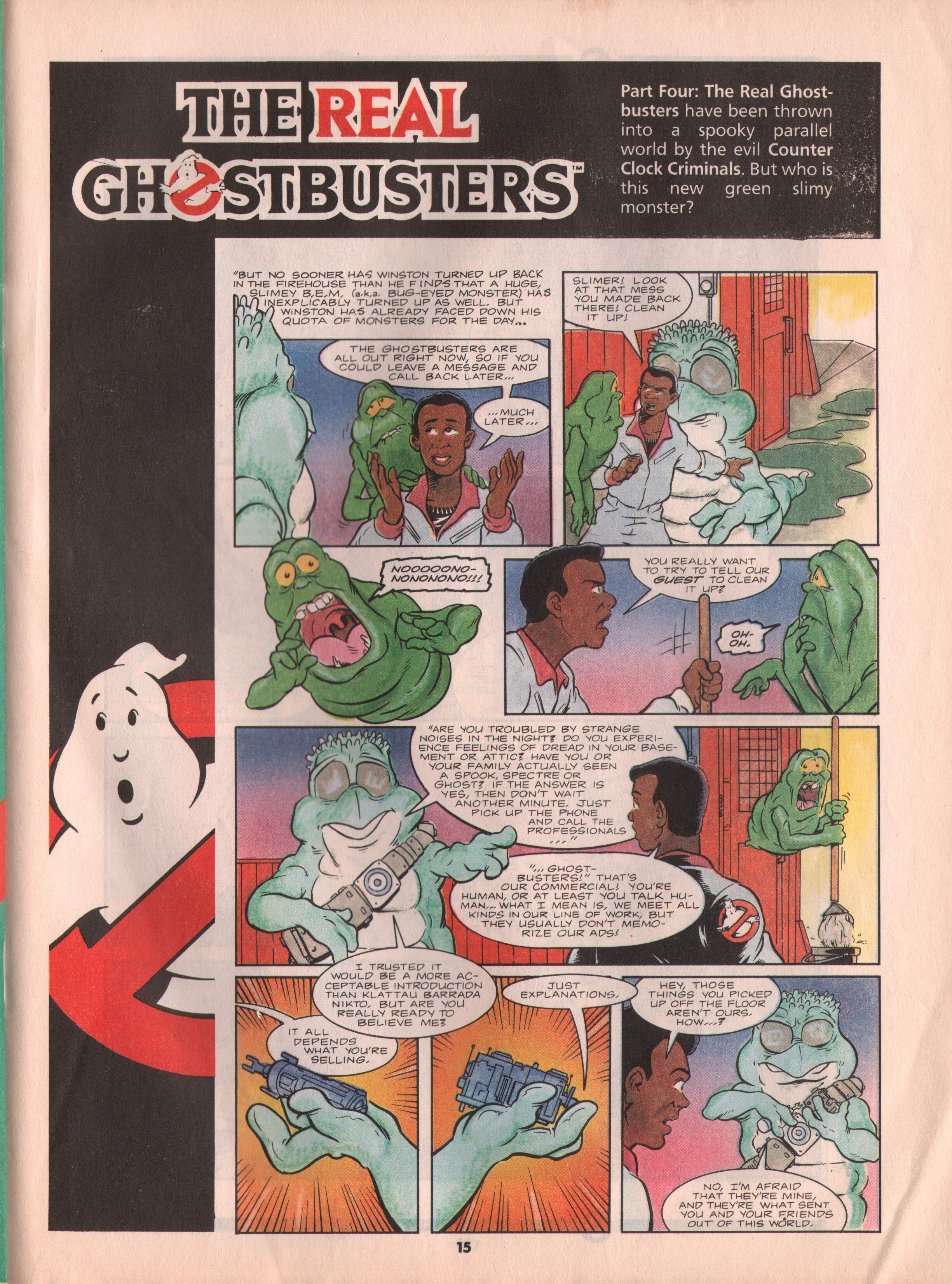 Read online The Real Ghostbusters comic -  Issue #158 - 7