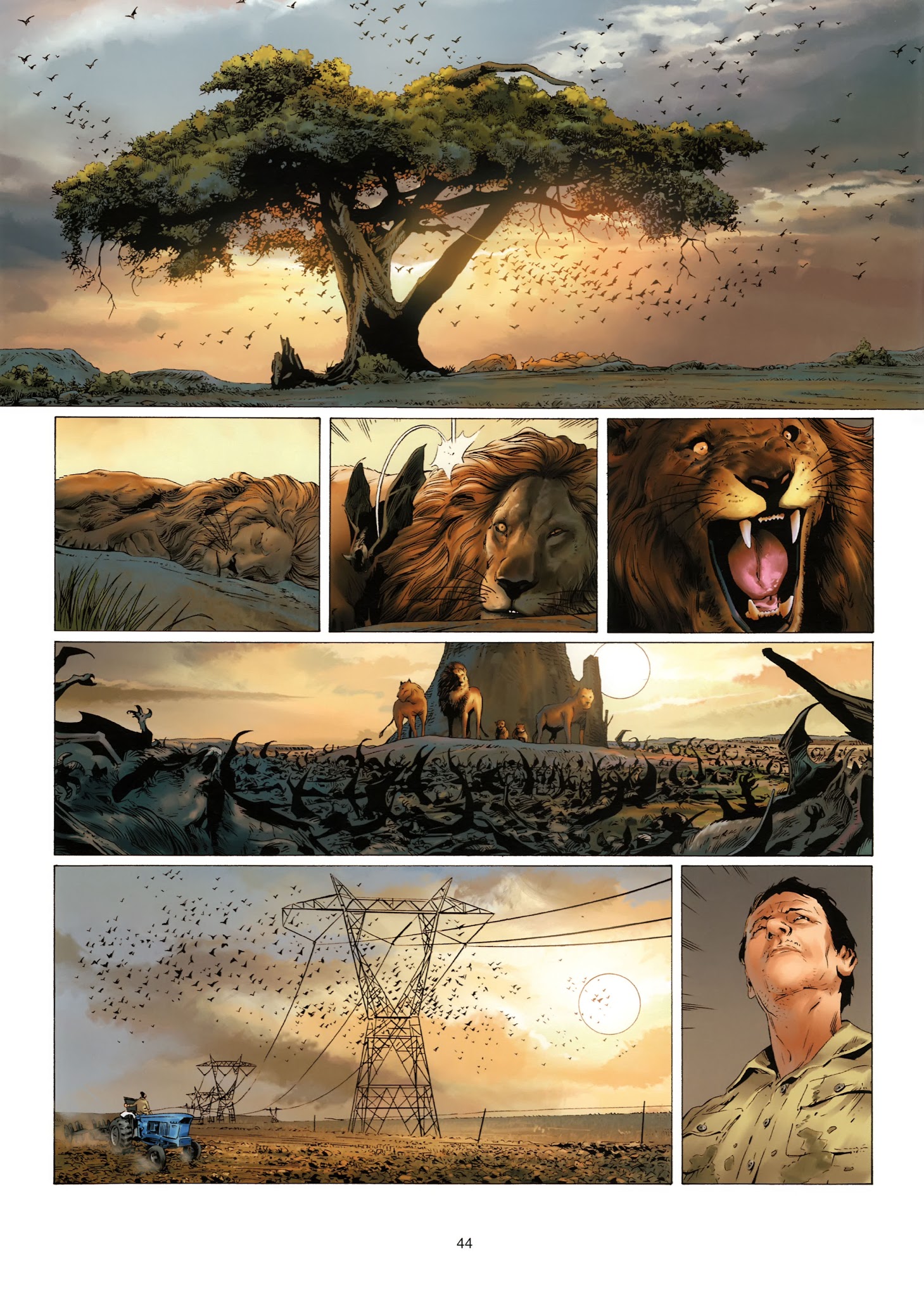 Read online Prometheus comic -  Issue #9 - 45