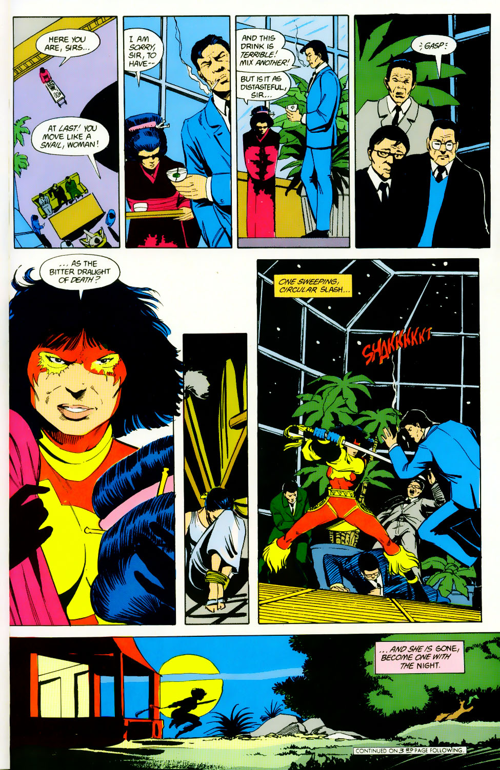 Read online The Outsiders (1985) comic -  Issue #8 - 16