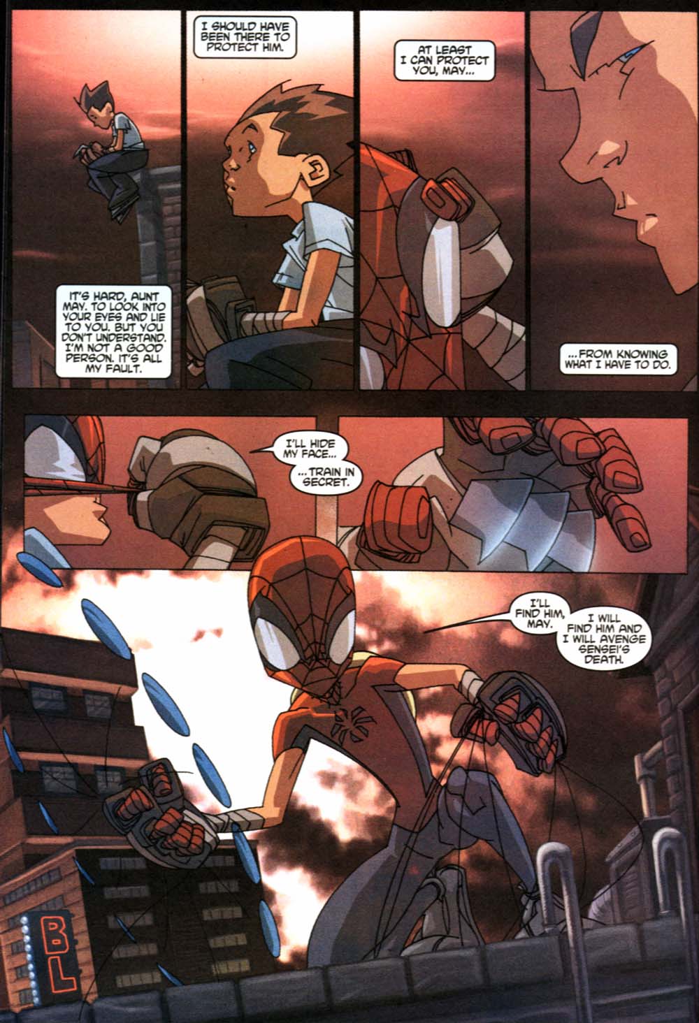 Read online Marvel Mangaverse: Spider-Man comic -  Issue # Full - 12