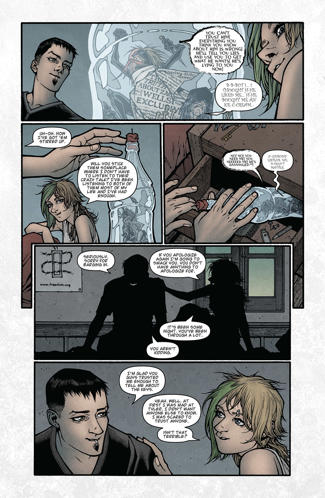 Read online Locke & Key: Head Games comic -  Issue #5 - 23