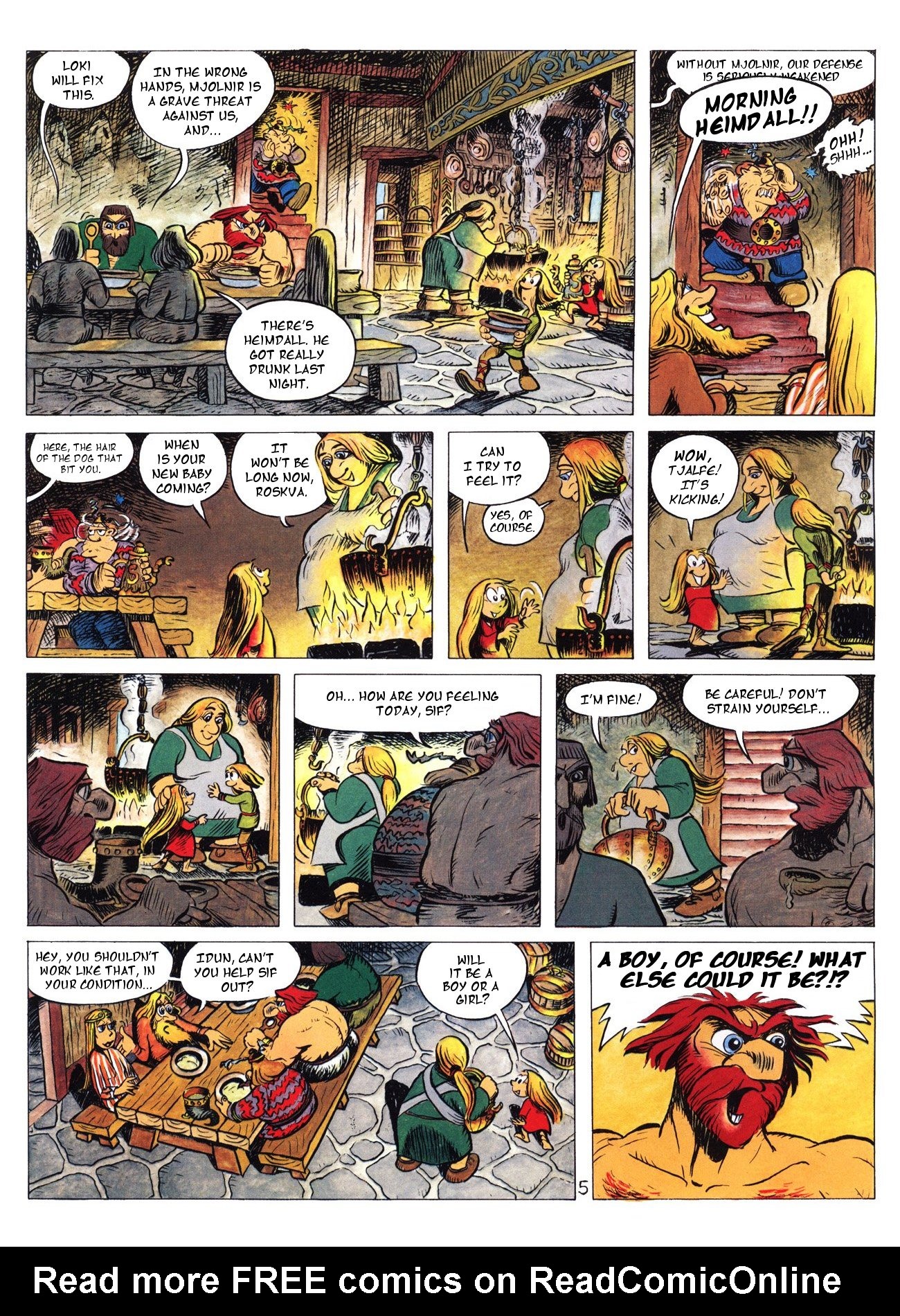 Read online Valhalla comic -  Issue #2 - 8