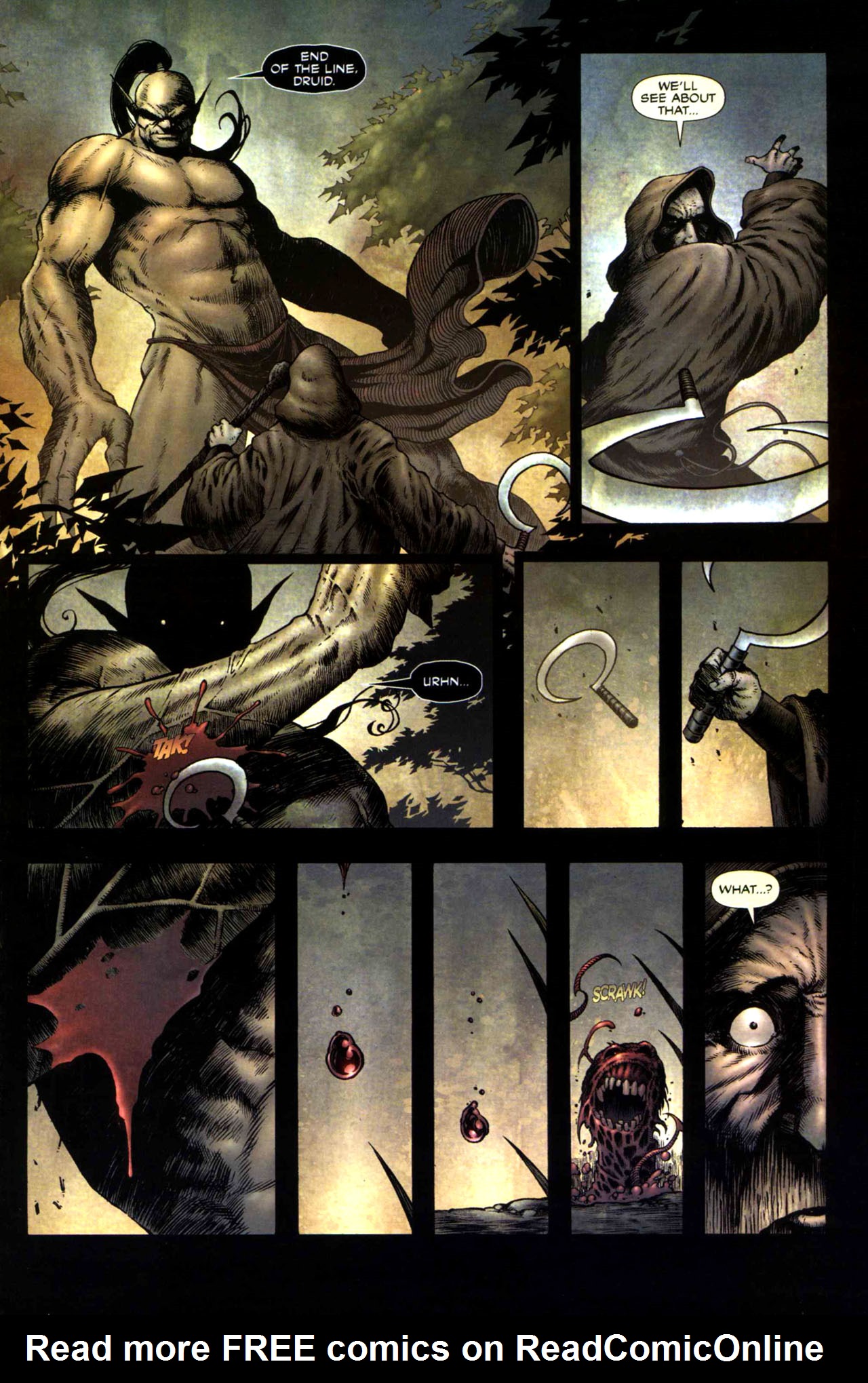 Read online Frank Frazetta's Swamp Demon comic -  Issue # Full - 8
