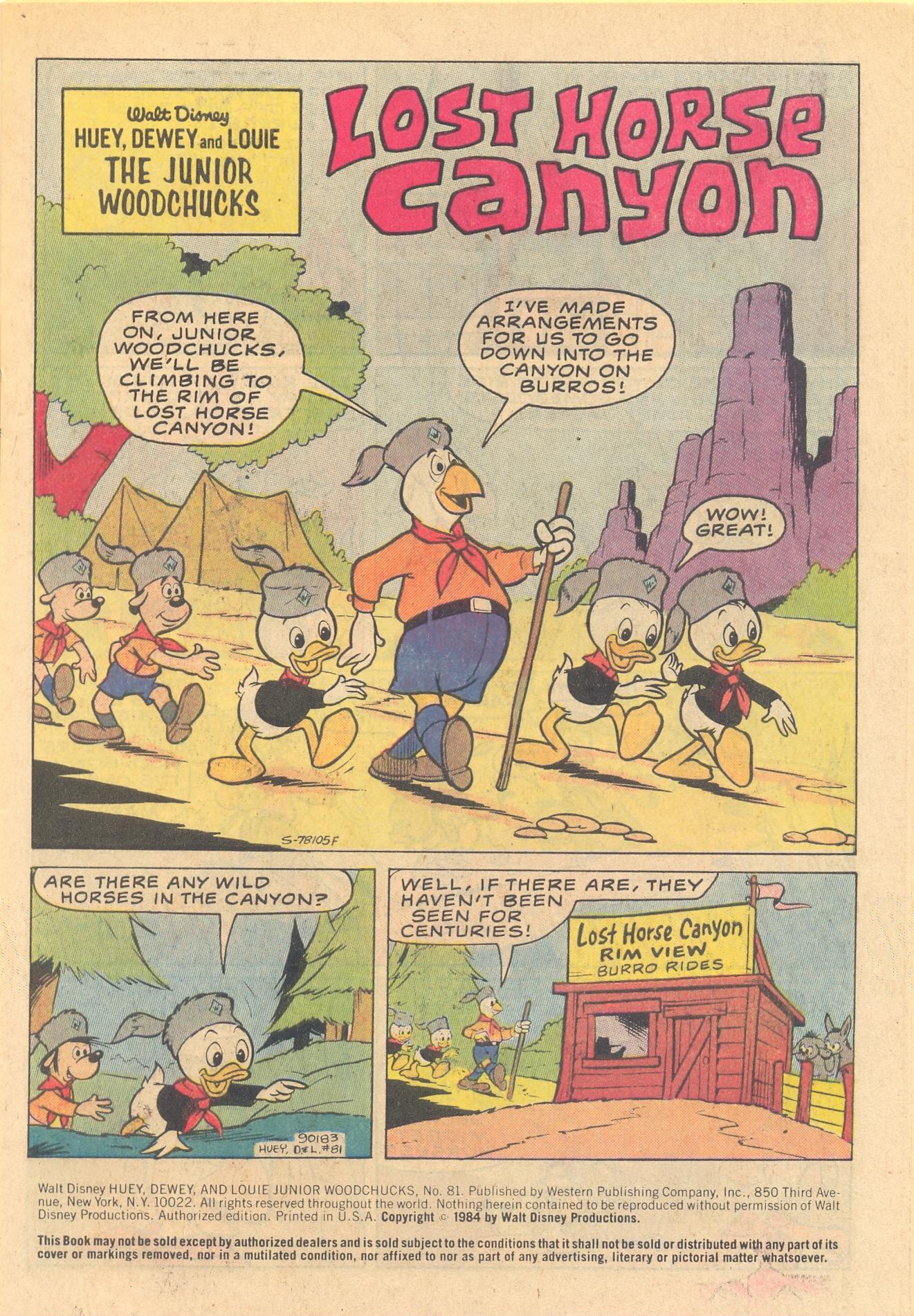 Read online Huey, Dewey, and Louie Junior Woodchucks comic -  Issue #81 - 3