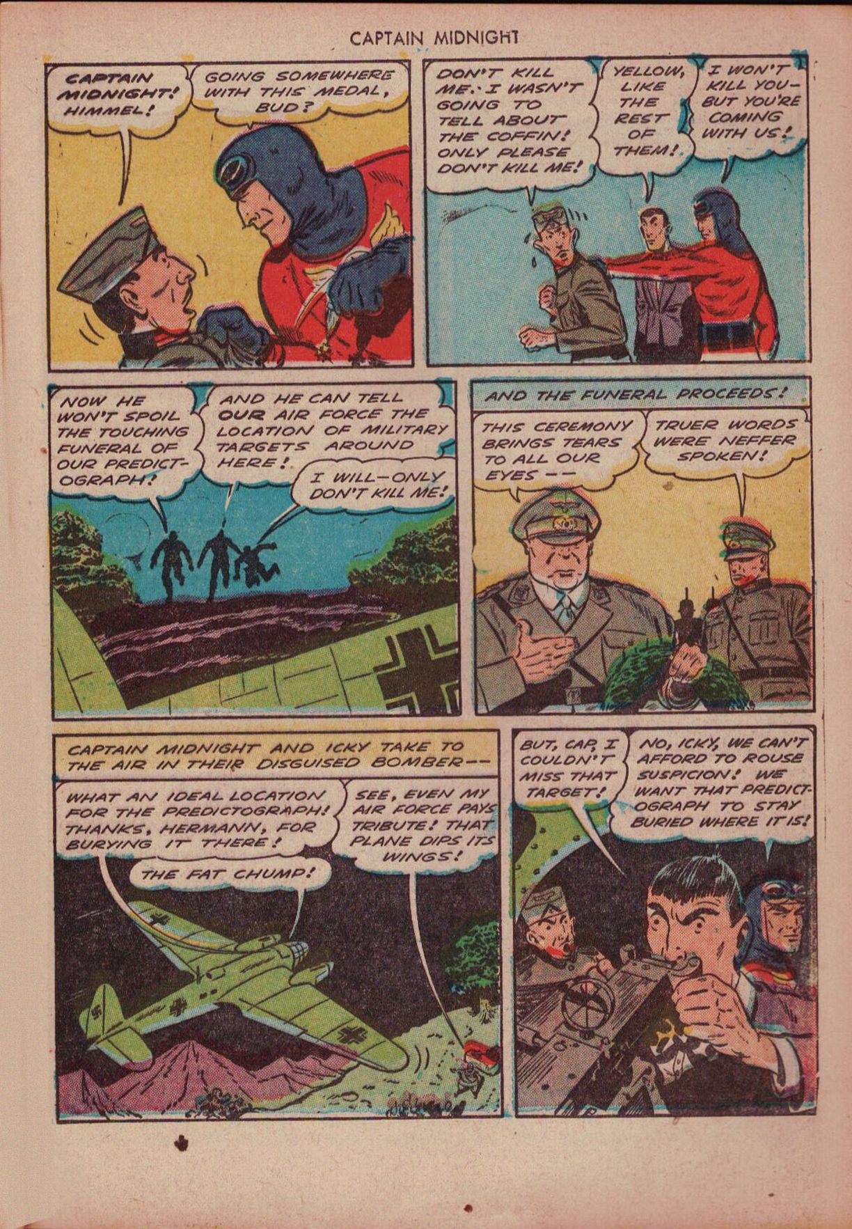 Read online Captain Midnight (1942) comic -  Issue #16 - 13