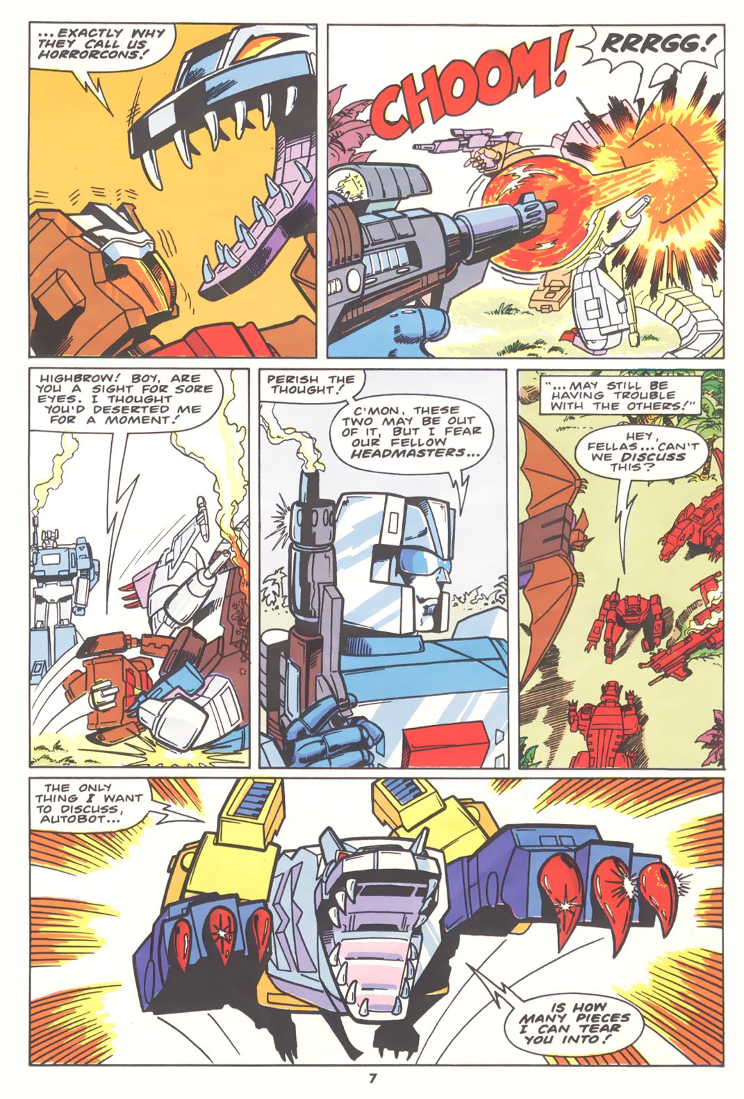 Read online The Transformers (UK) comic -  Issue #255 - 6