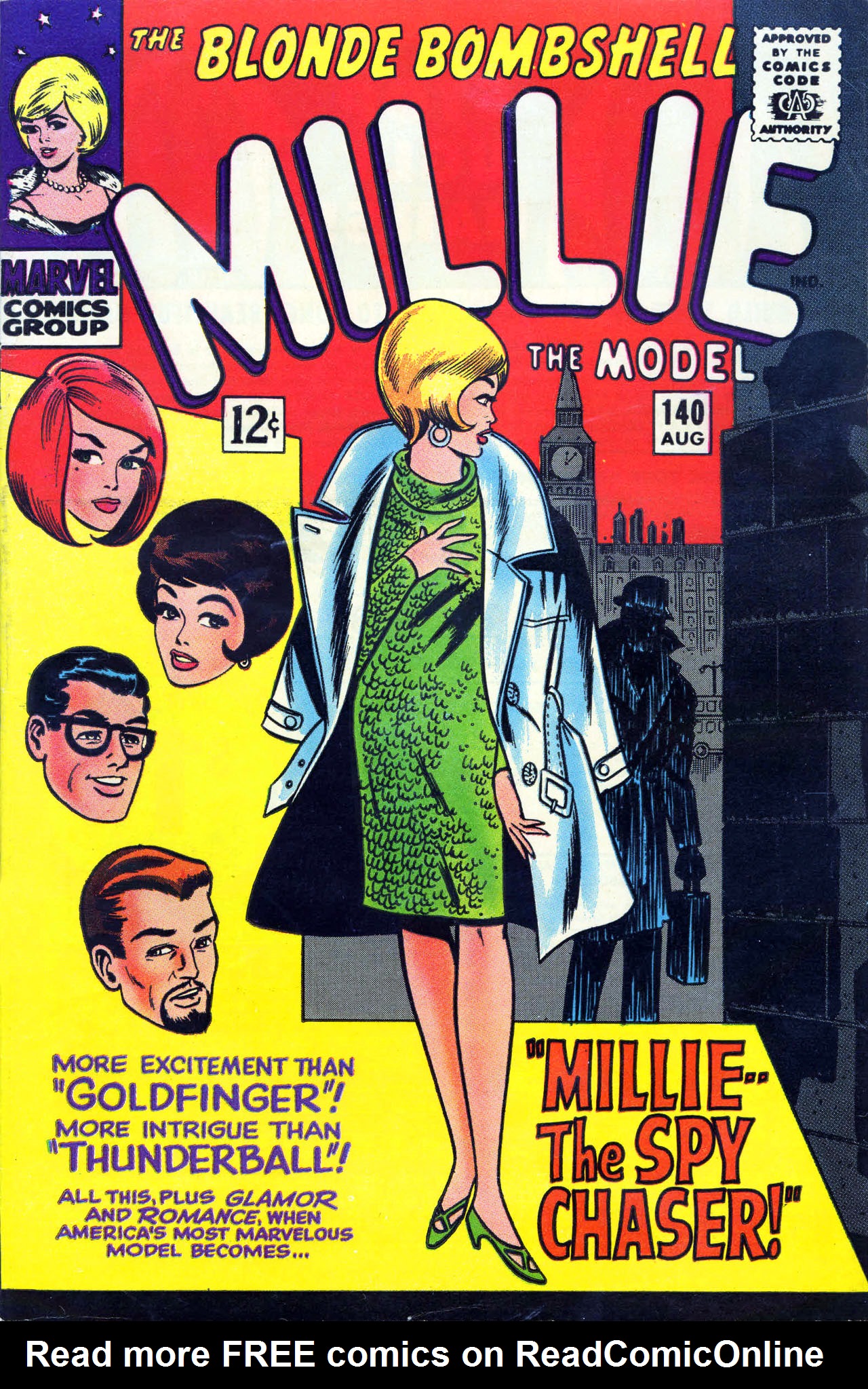 Read online Millie the Model comic -  Issue #140 - 1