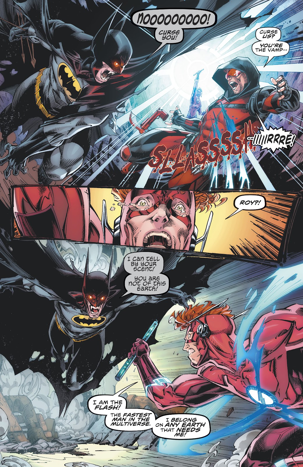 DC Comics Flash Forward Wally West superman Batman Tempus Fuginaut