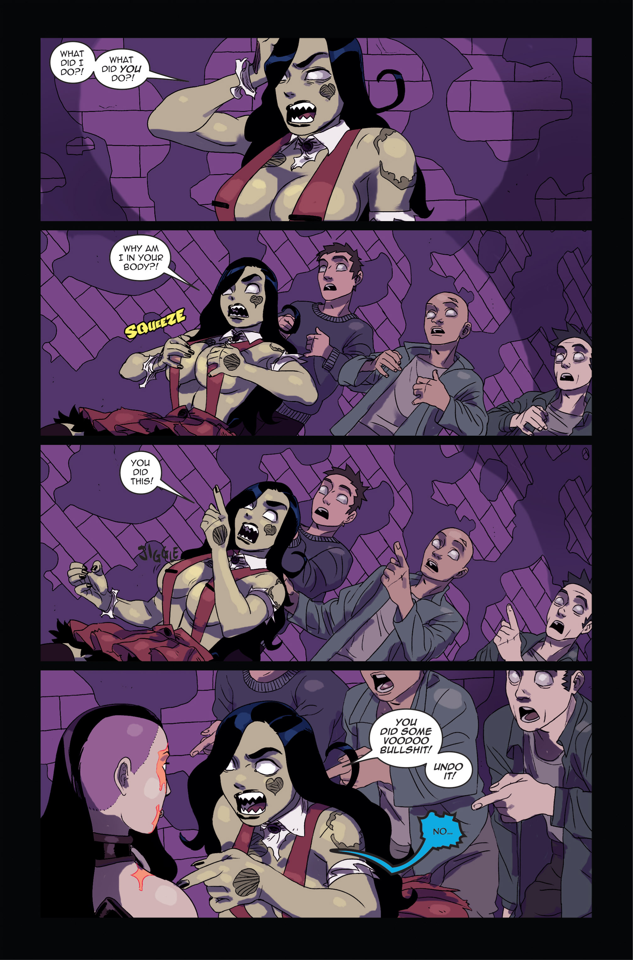Read online Zombie Tramp vs: Vampblade comic -  Issue #1 - 23