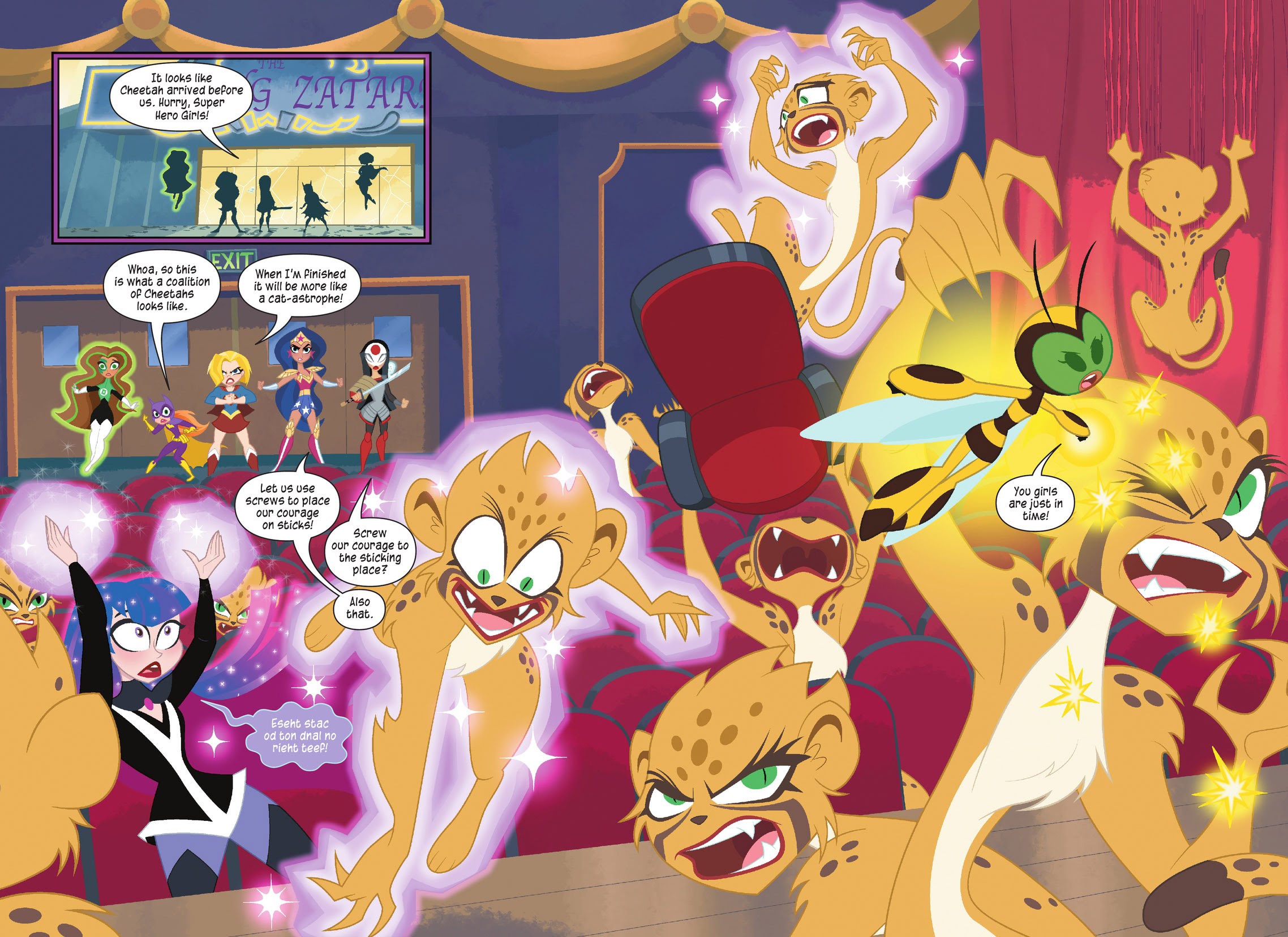 Read online DC Super Hero Girls: Ghosting comic -  Issue # TPB (Part 2) - 1