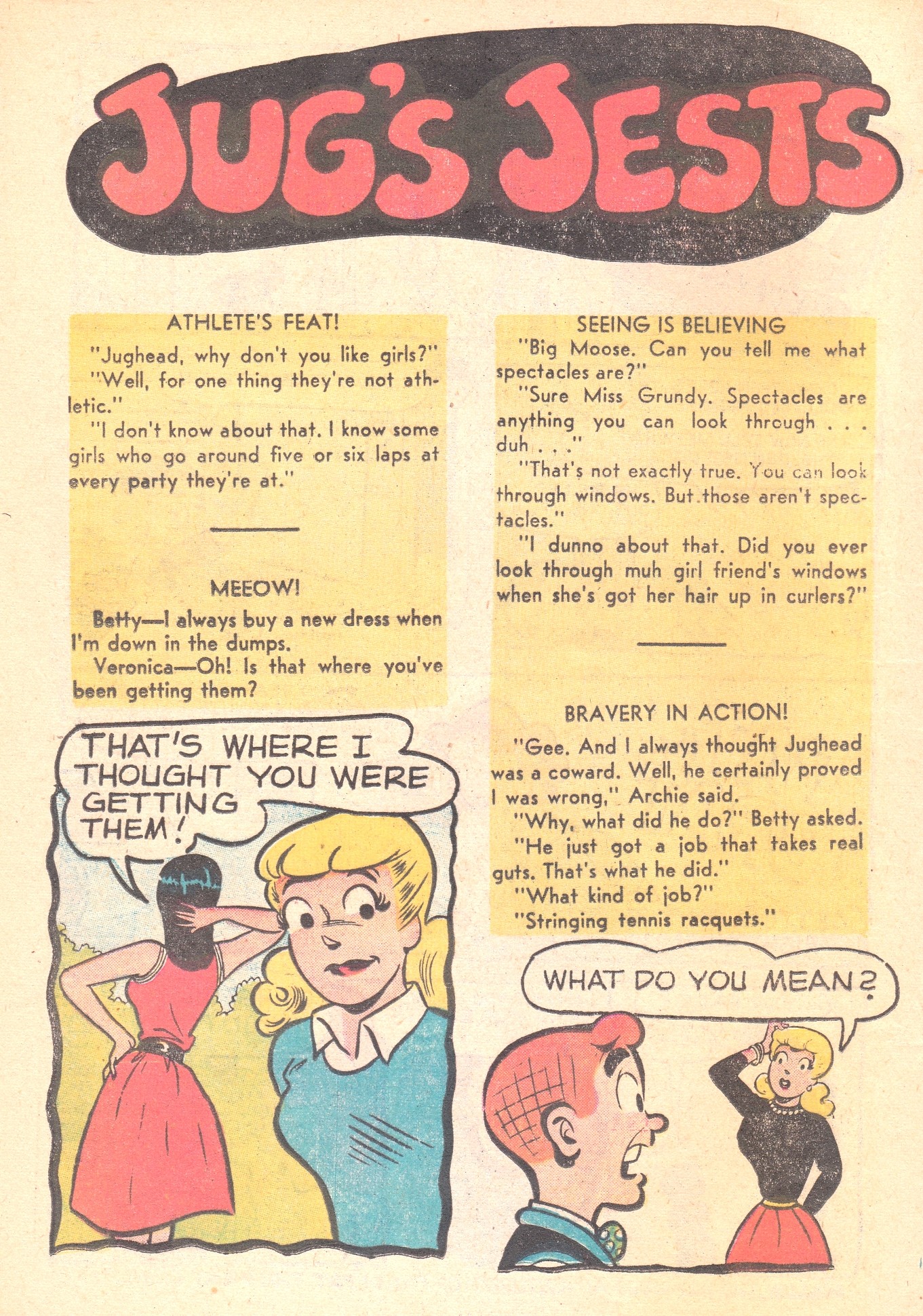 Read online Archie's Pal Jughead comic -  Issue #35 - 20