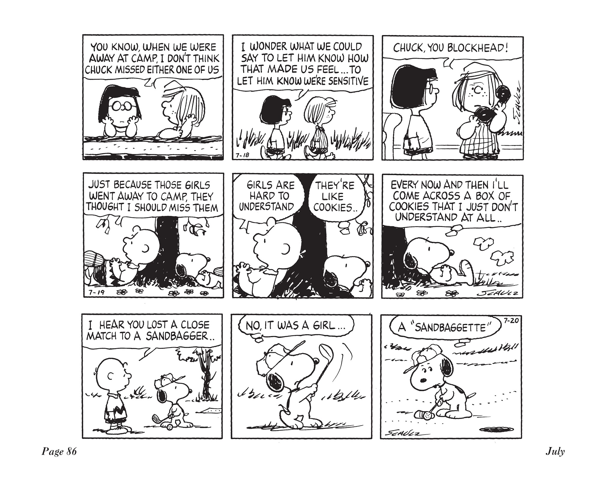 Read online The Complete Peanuts comic -  Issue # TPB 21 - 100