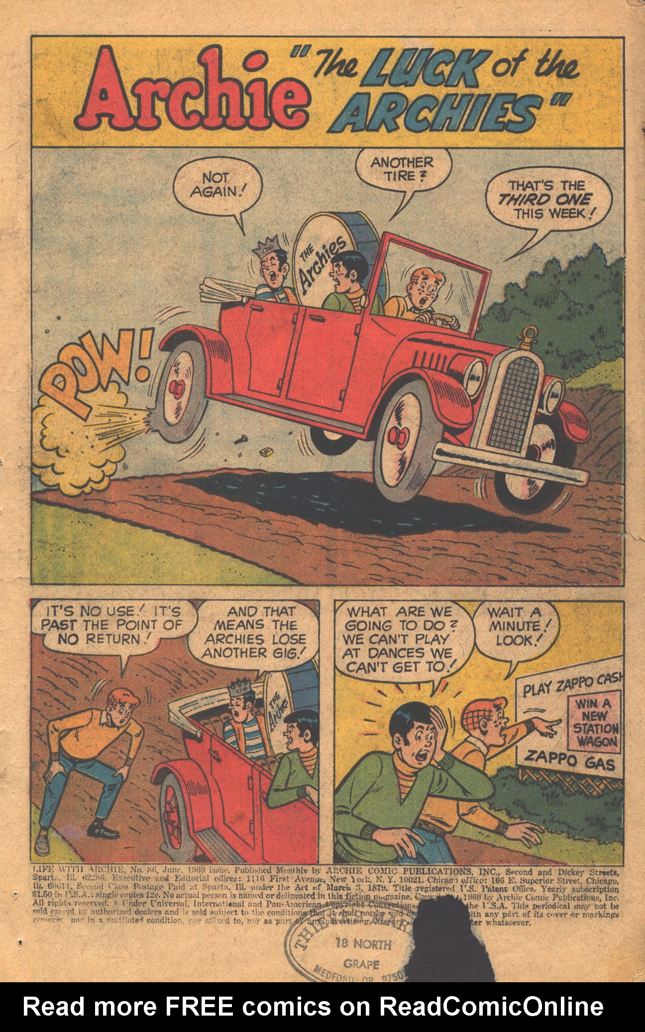 Read online Life With Archie (1958) comic -  Issue #86 - 3