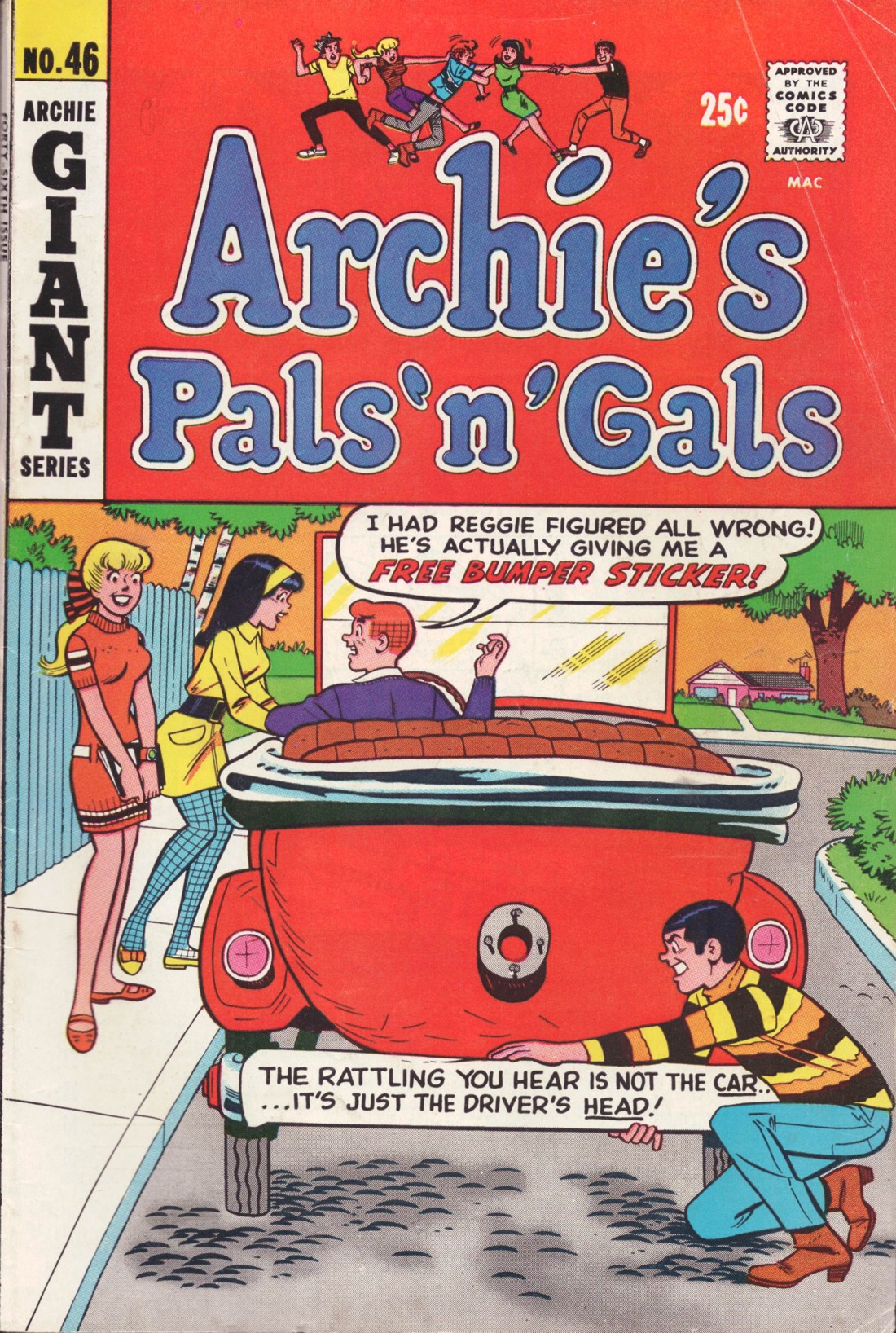 Read online Archie's Pals 'N' Gals (1952) comic -  Issue #46 - 1