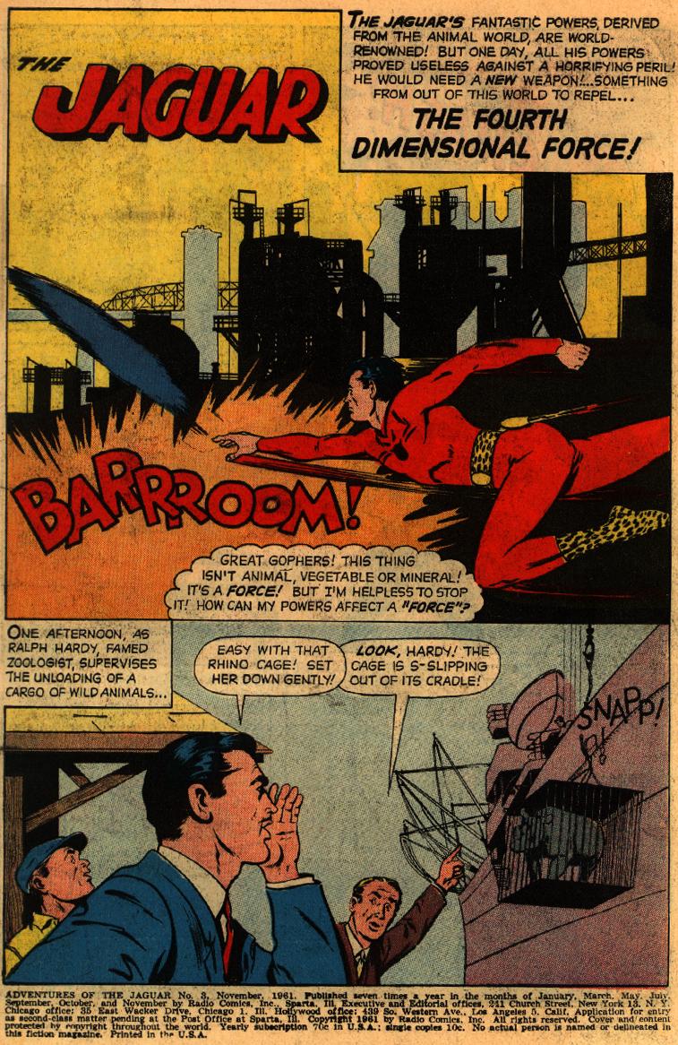 Read online Adventures of the Jaguar comic -  Issue #3 - 3