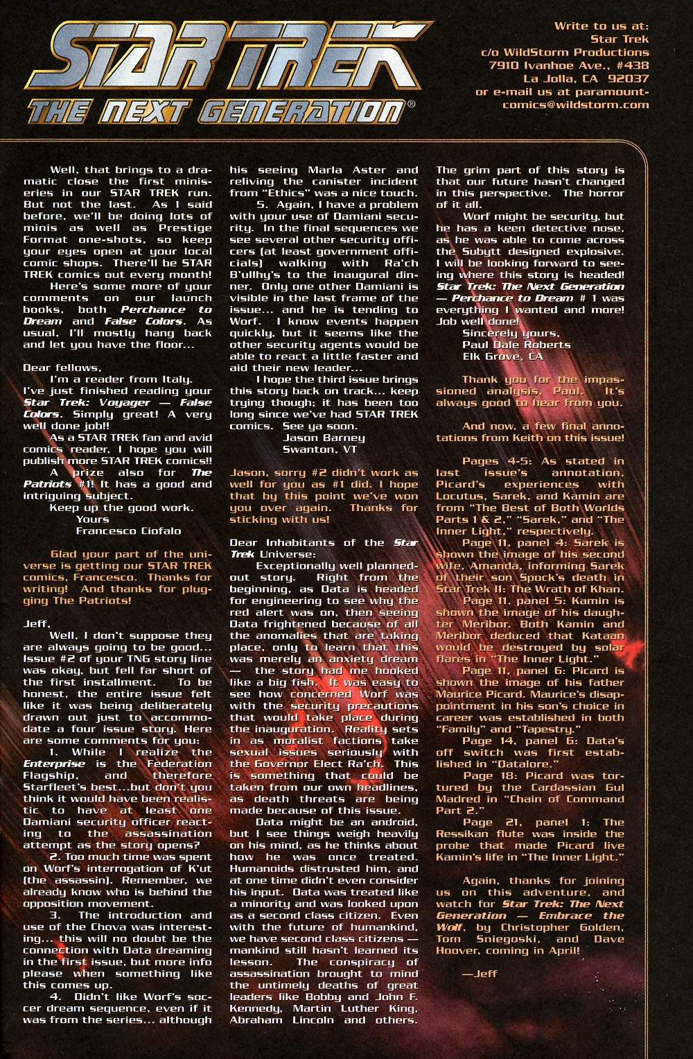 Star Trek: The Next Generation - Perchance to Dream issue 4 - Page 23