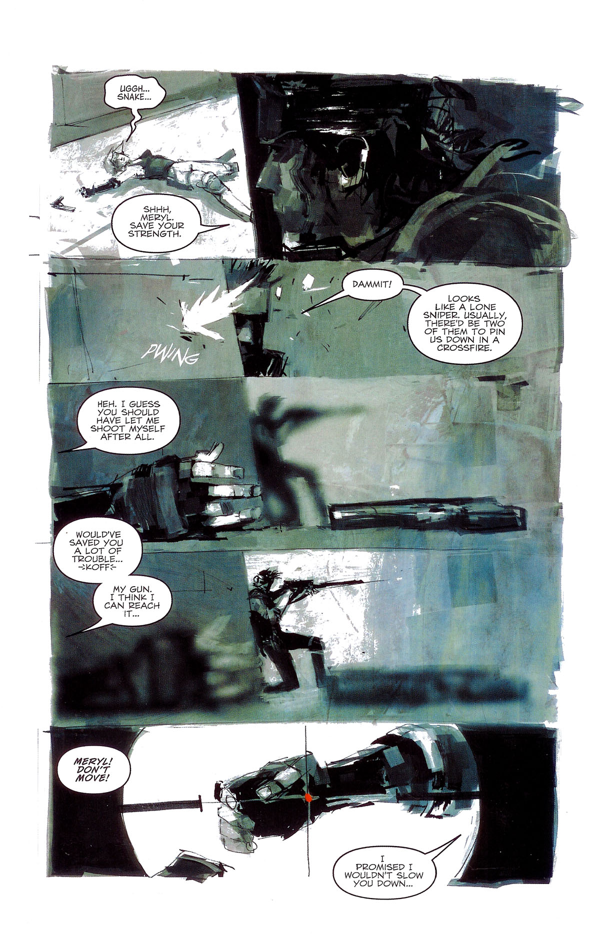 Read online Metal Gear Solid comic -  Issue #8 - 15