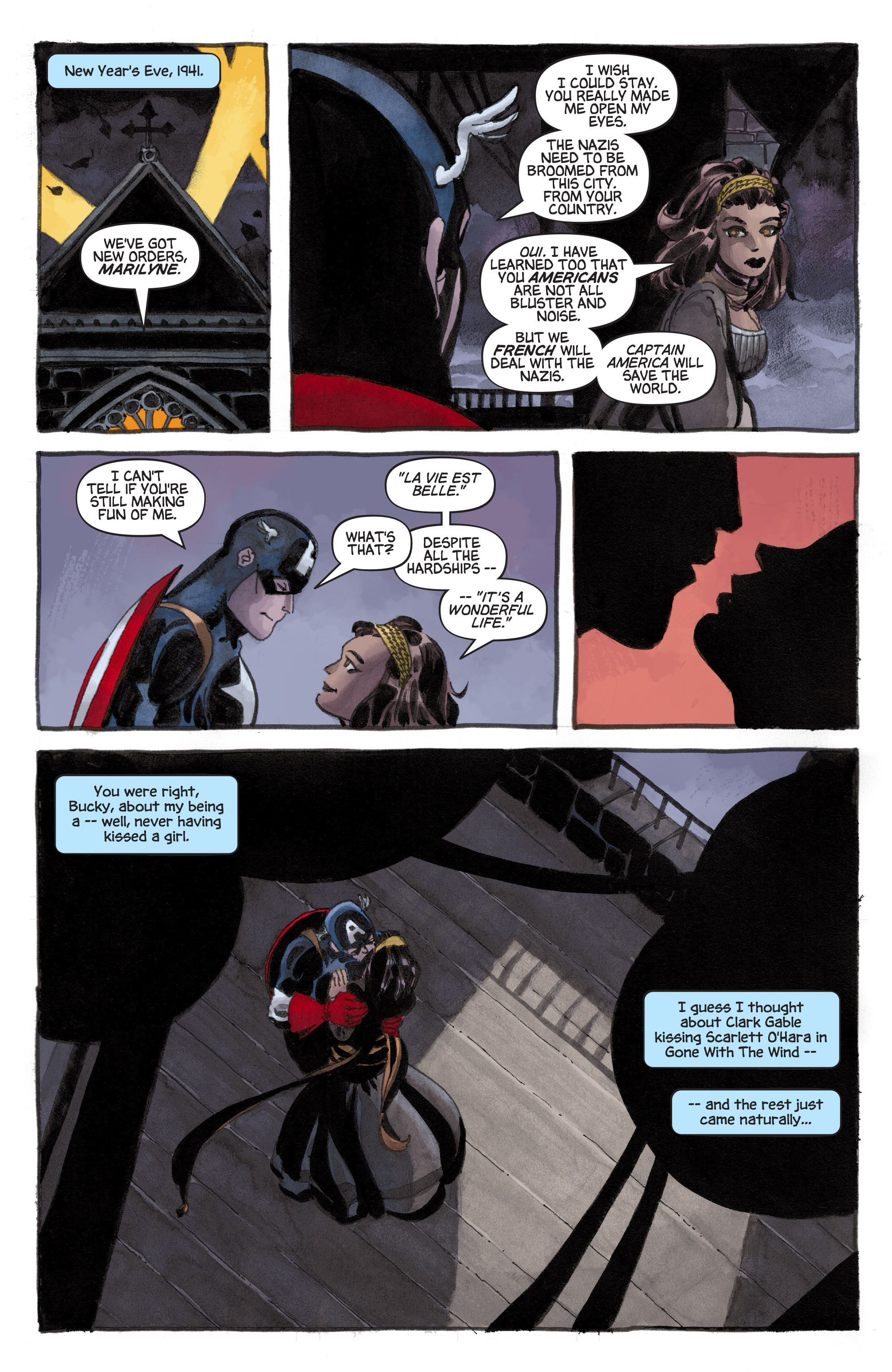 Read online Captain America: White comic -  Issue #5 - 16