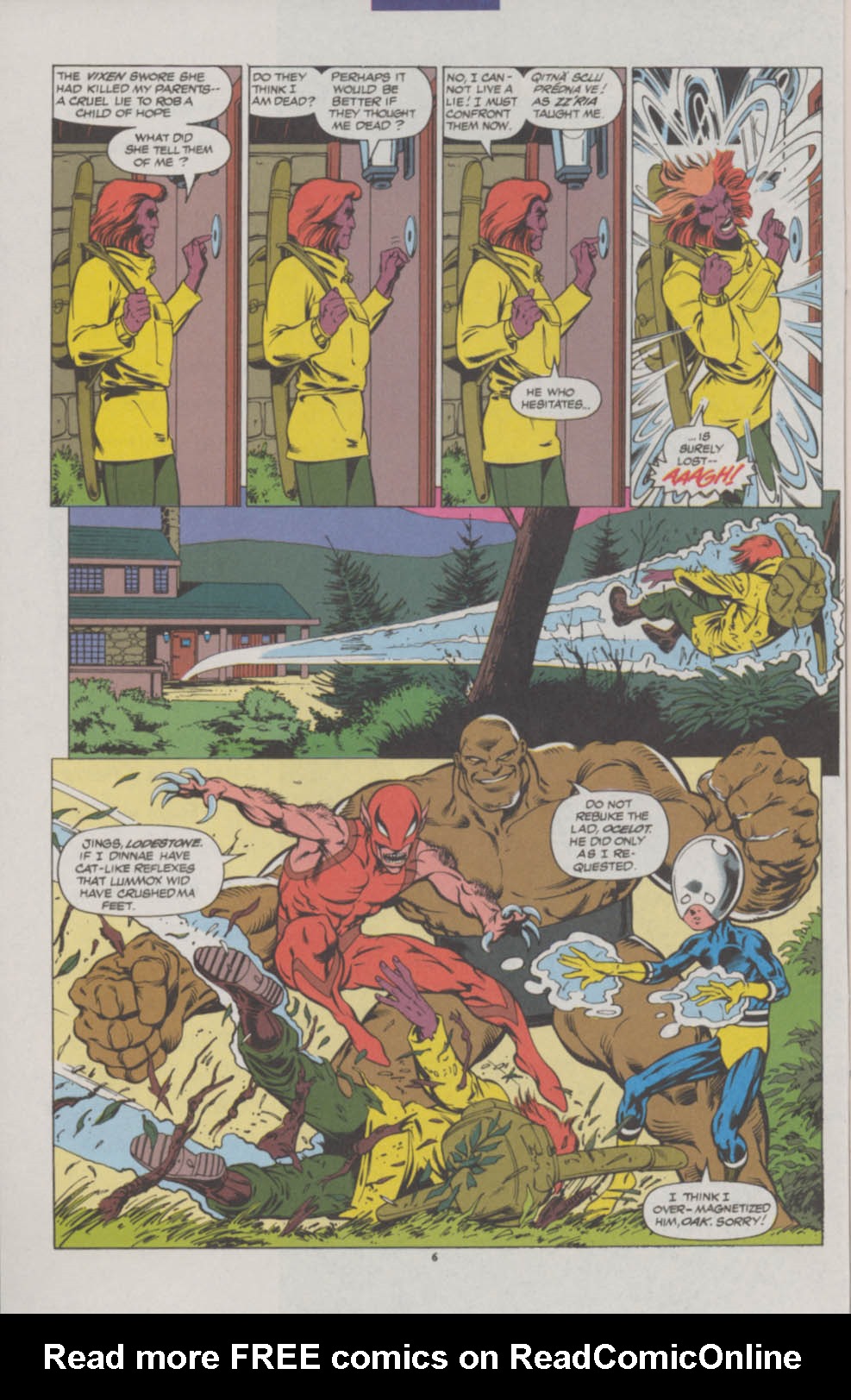 Read online Excalibur (1988) comic -  Issue #63 - 6