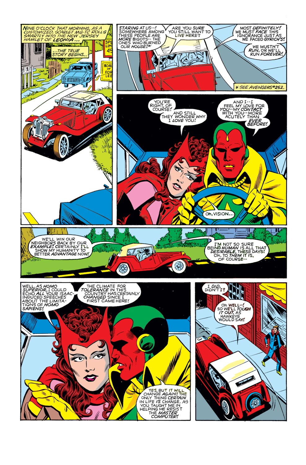 Read online The Vision and the Scarlet Witch (1985) comic -  Issue #1 - 12