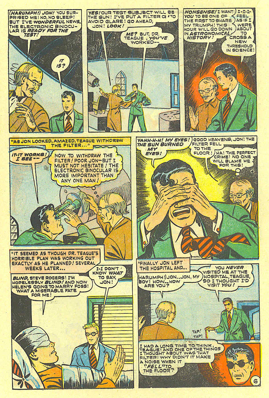 Read online Captain America Comics comic -  Issue #71 - 16