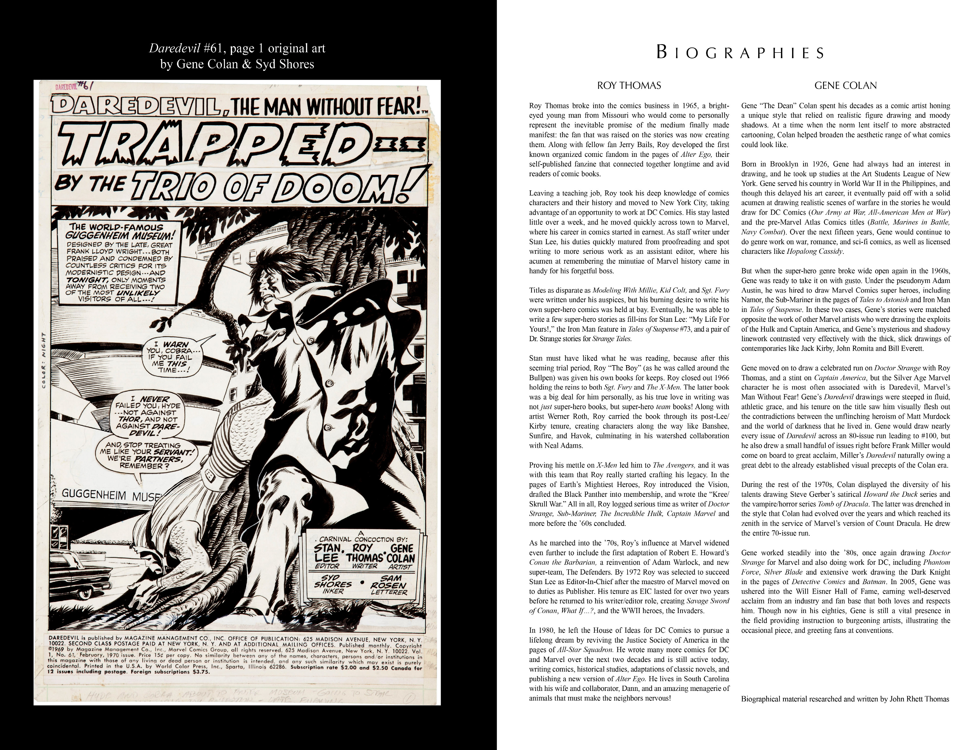 Read online Marvel Masterworks: Daredevil comic -  Issue # TPB 6 (Part 2) - 116
