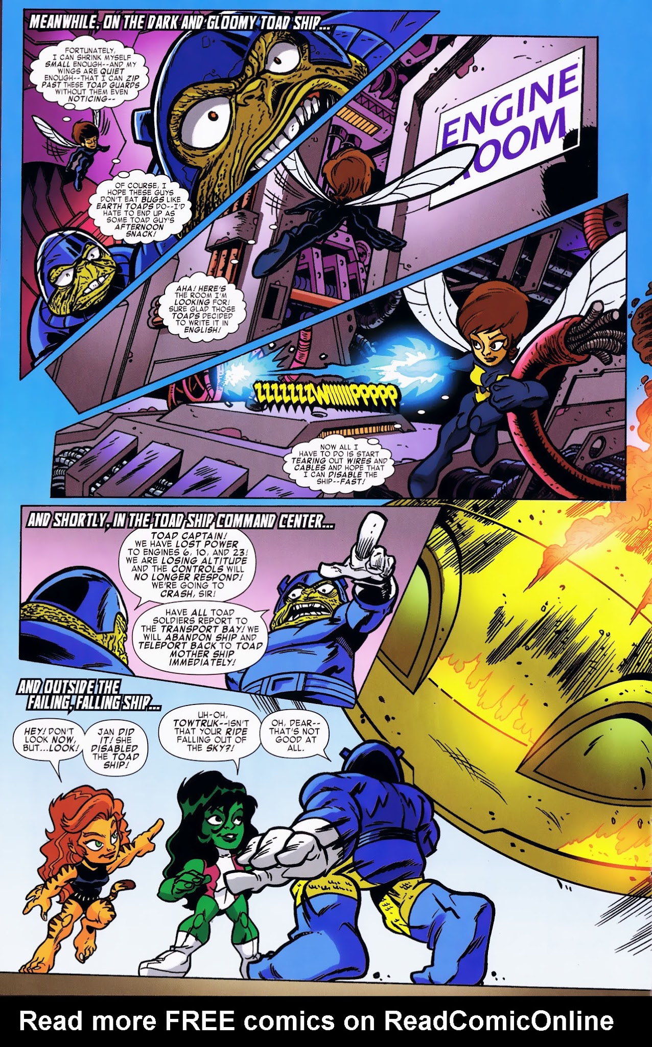 Read online Super Hero Squad comic -  Issue #11 - 12
