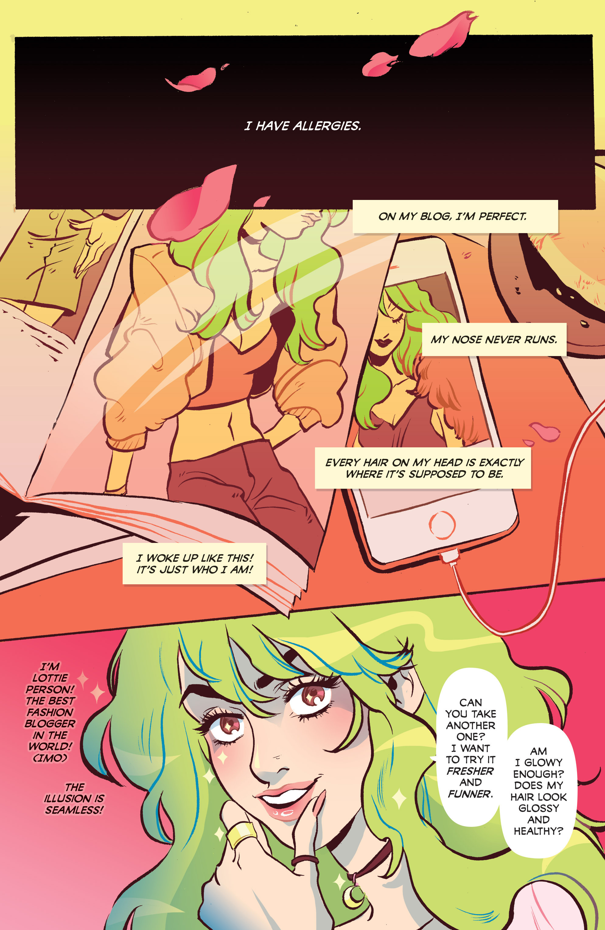 Read online Snotgirl comic -  Issue #1 - 7